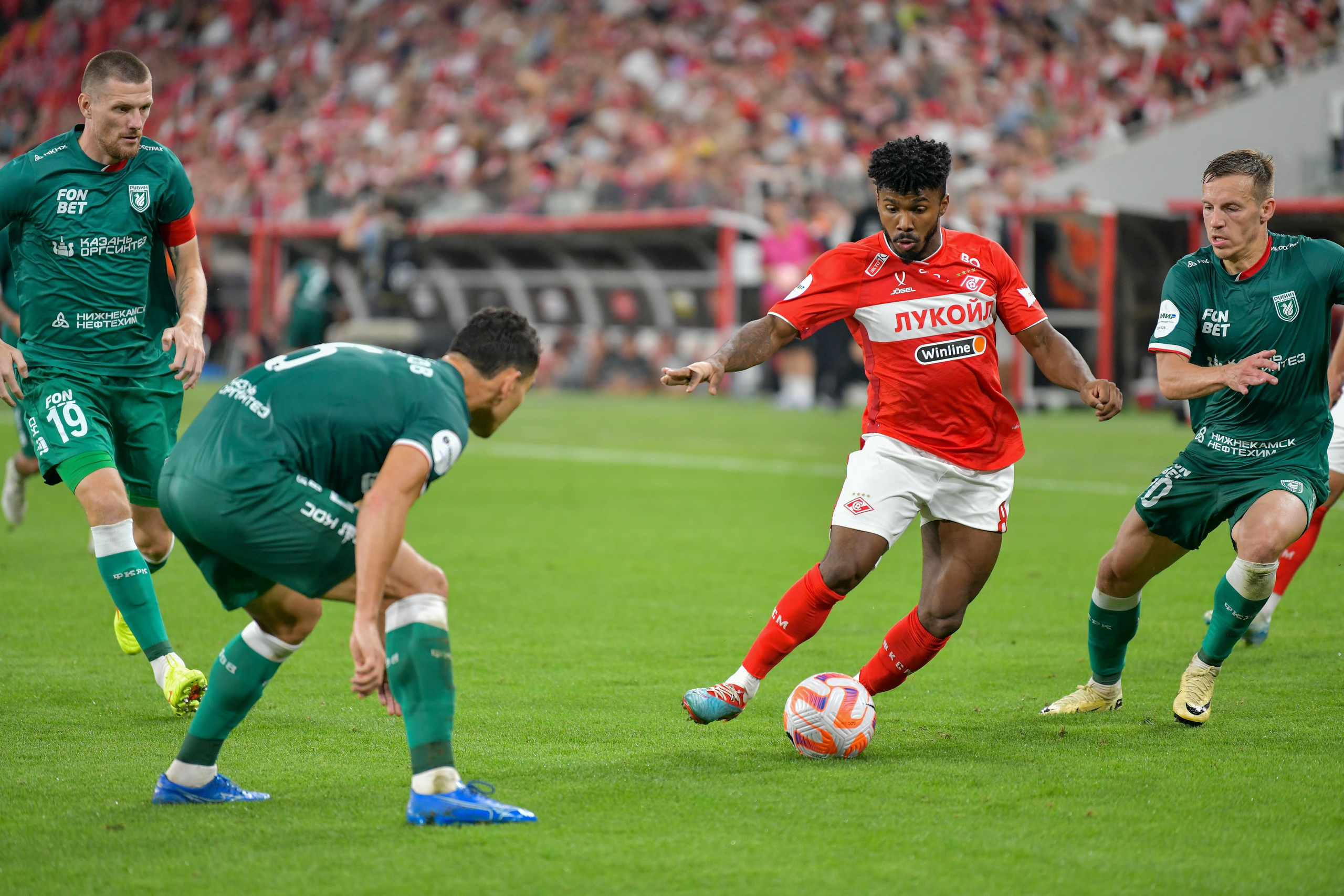 ФК «Спартак-Москва» — ФК «Рубин» 》1:0《 Чемпионат России по футболу. Российская Премьер-Лига. 7 тур. 31.08.2024 «Лукойл Арена» г. Москва. Свой взгляд через объектив