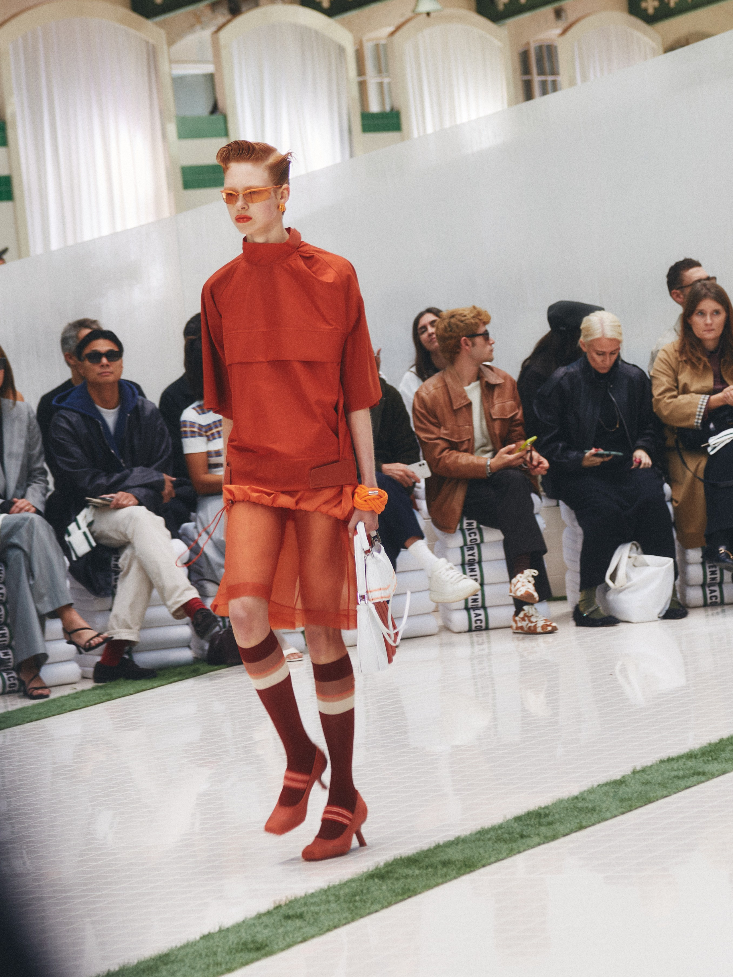 SS26 Lacoste Runway Show Paris. Photographer Daria Ilkevich