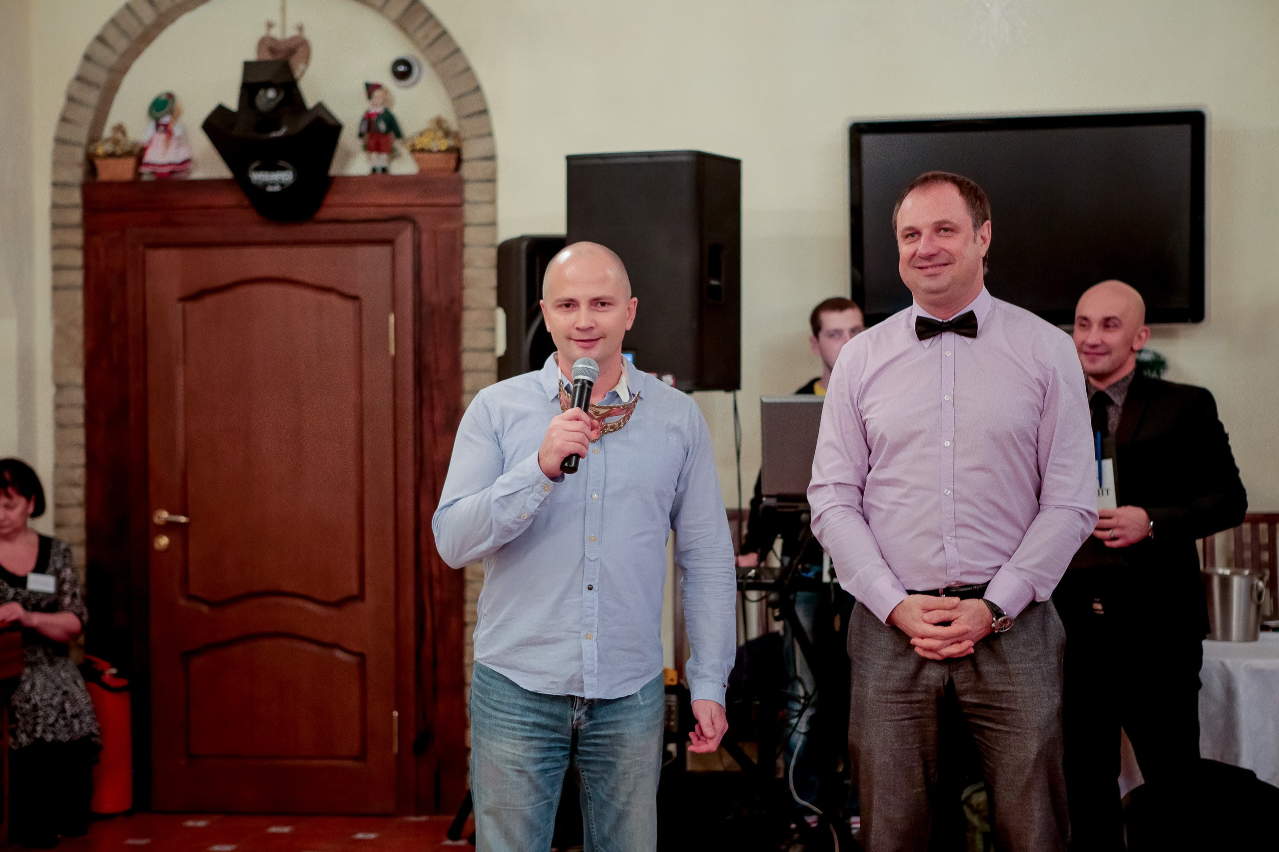 Корпоратив. Max Matvich and Victoria Basova are professionals in their field