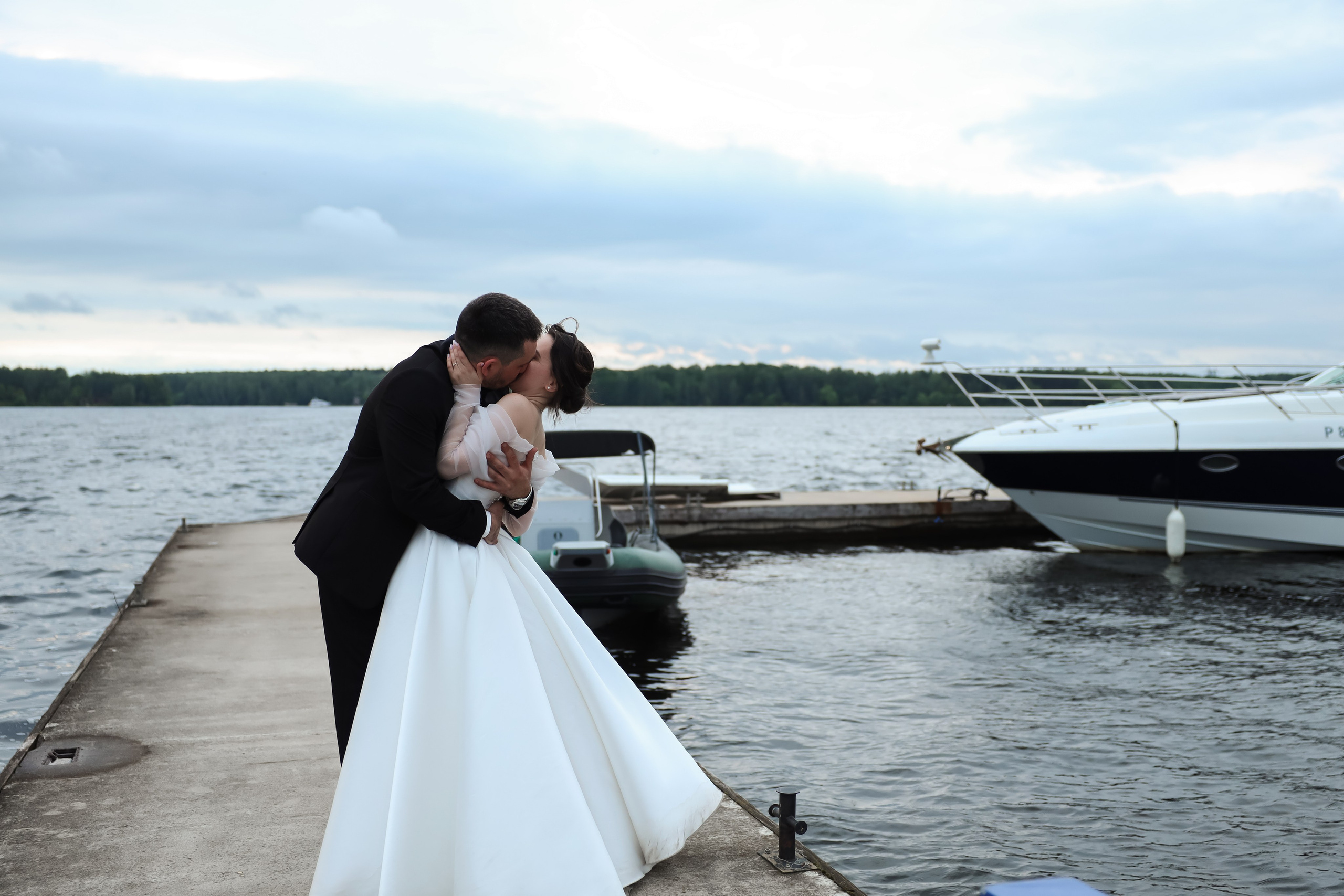 Денис и Кристина | Яхт клуб Родина. Свадебный фотограф Москва