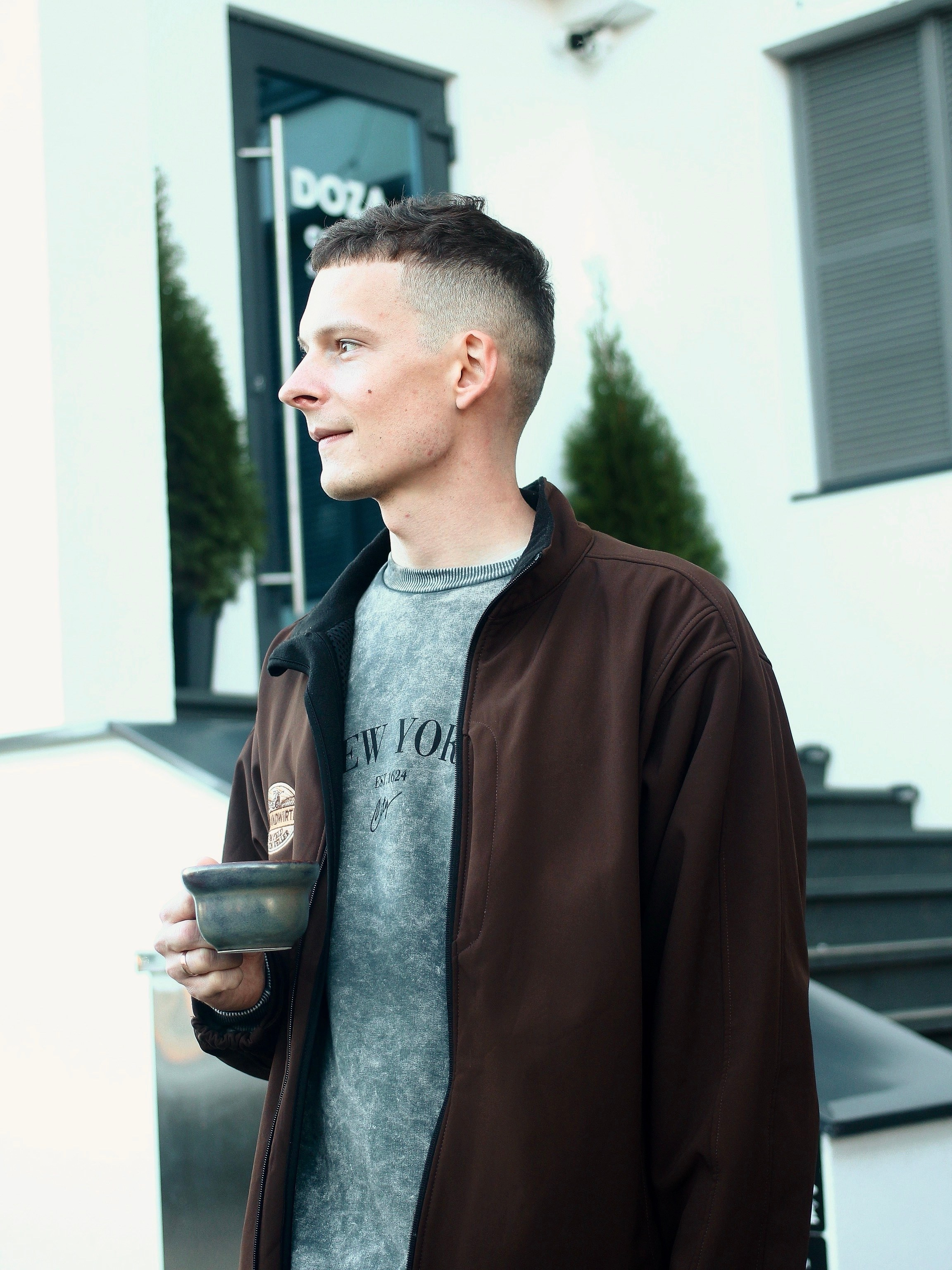 В кофейне. Photography Eva