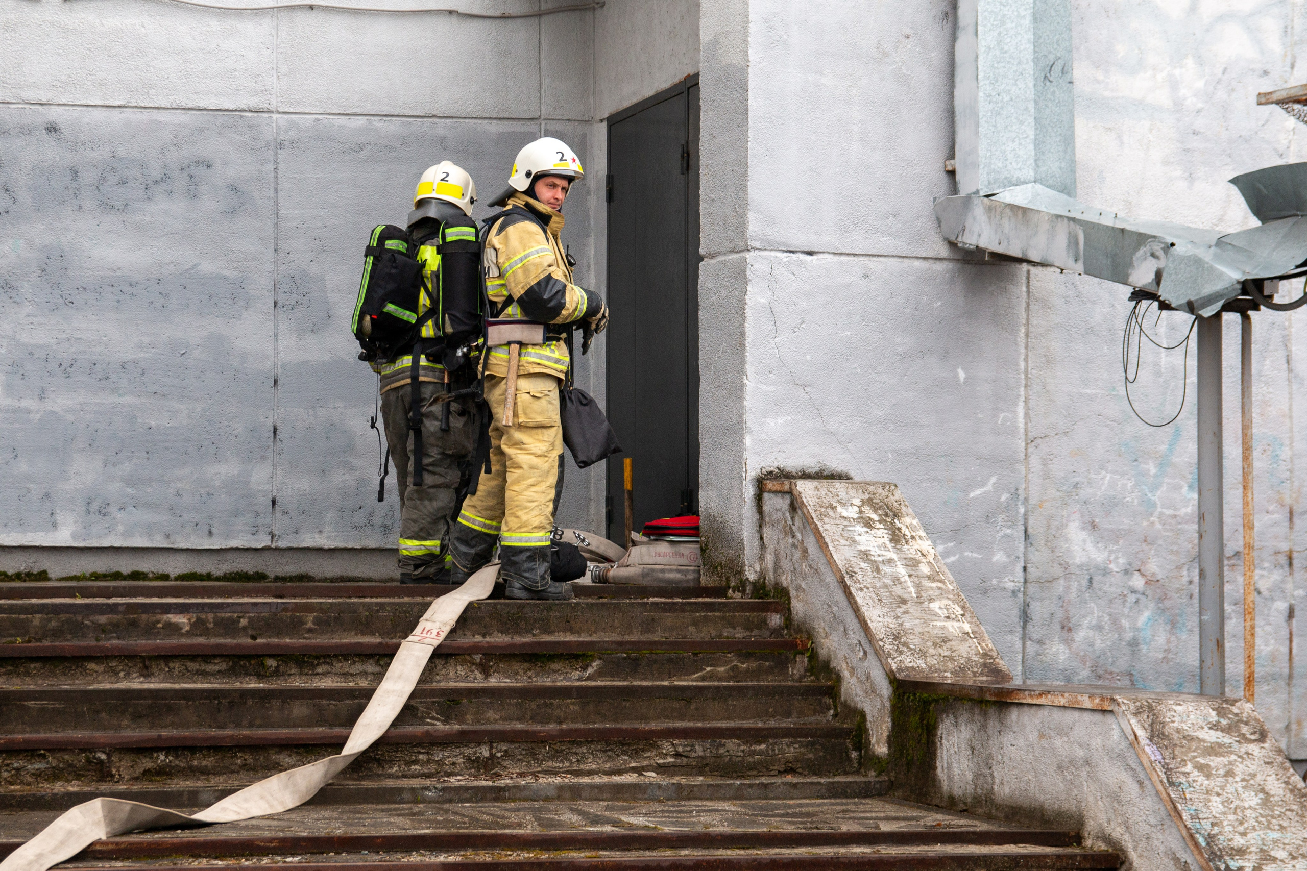 Репортаж «Пожарная тренировка». Ваш фотограф Северск | Томск