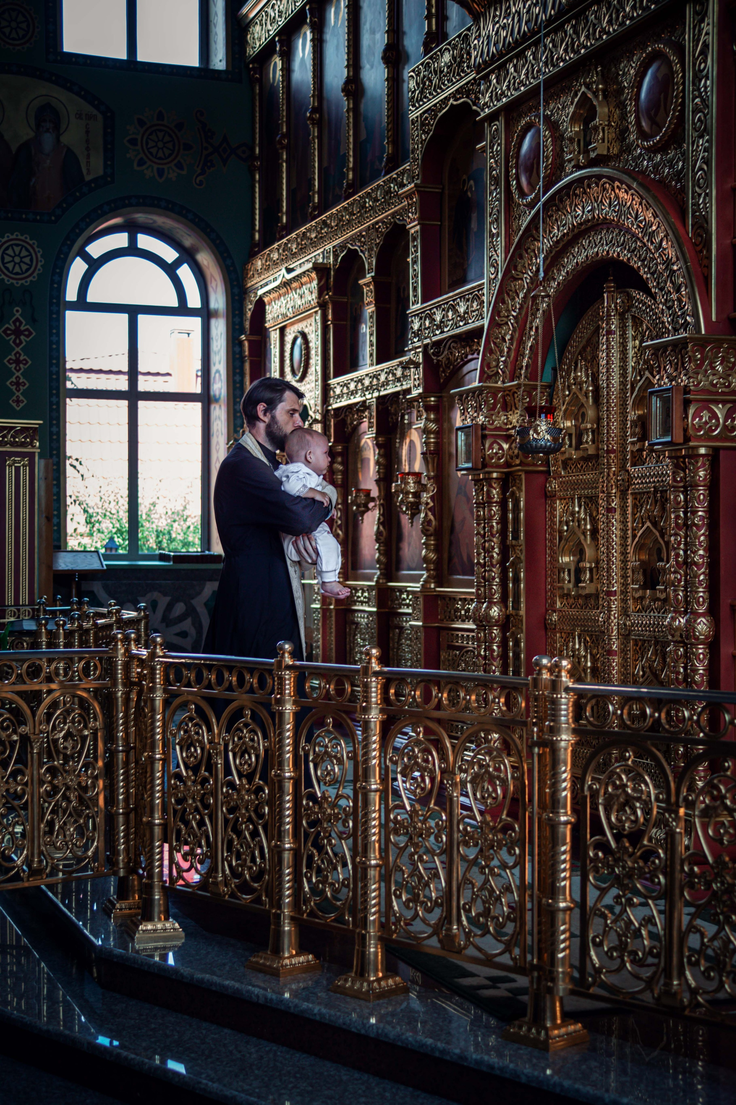 Крещение. Семейный и детский фотограф в Москве Ольга Кривенцова