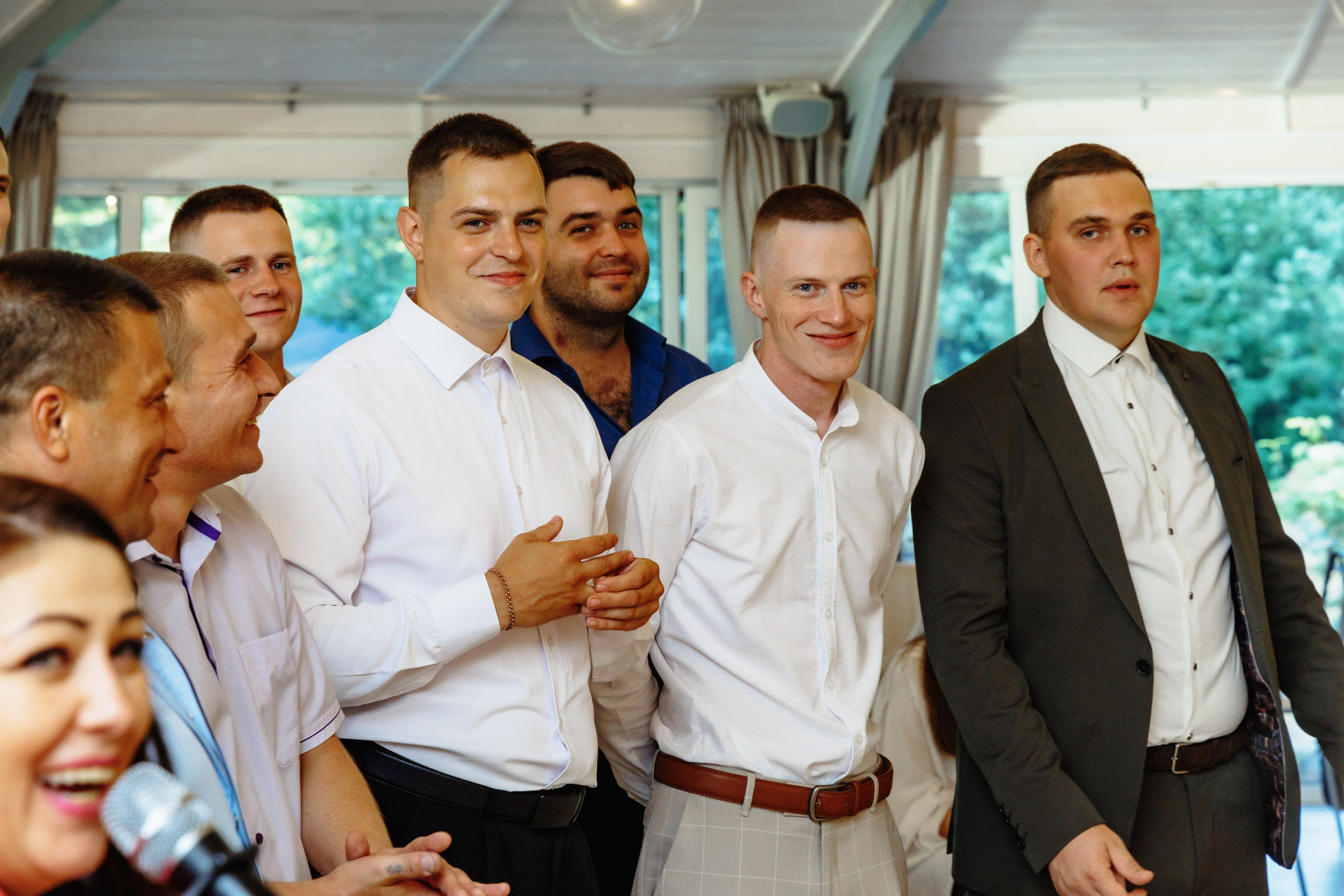 Максим и Ирина на базе Заостровье банкет. Свадебный и семейный фотограф в г. Волхов Алексей Кочерыжкин