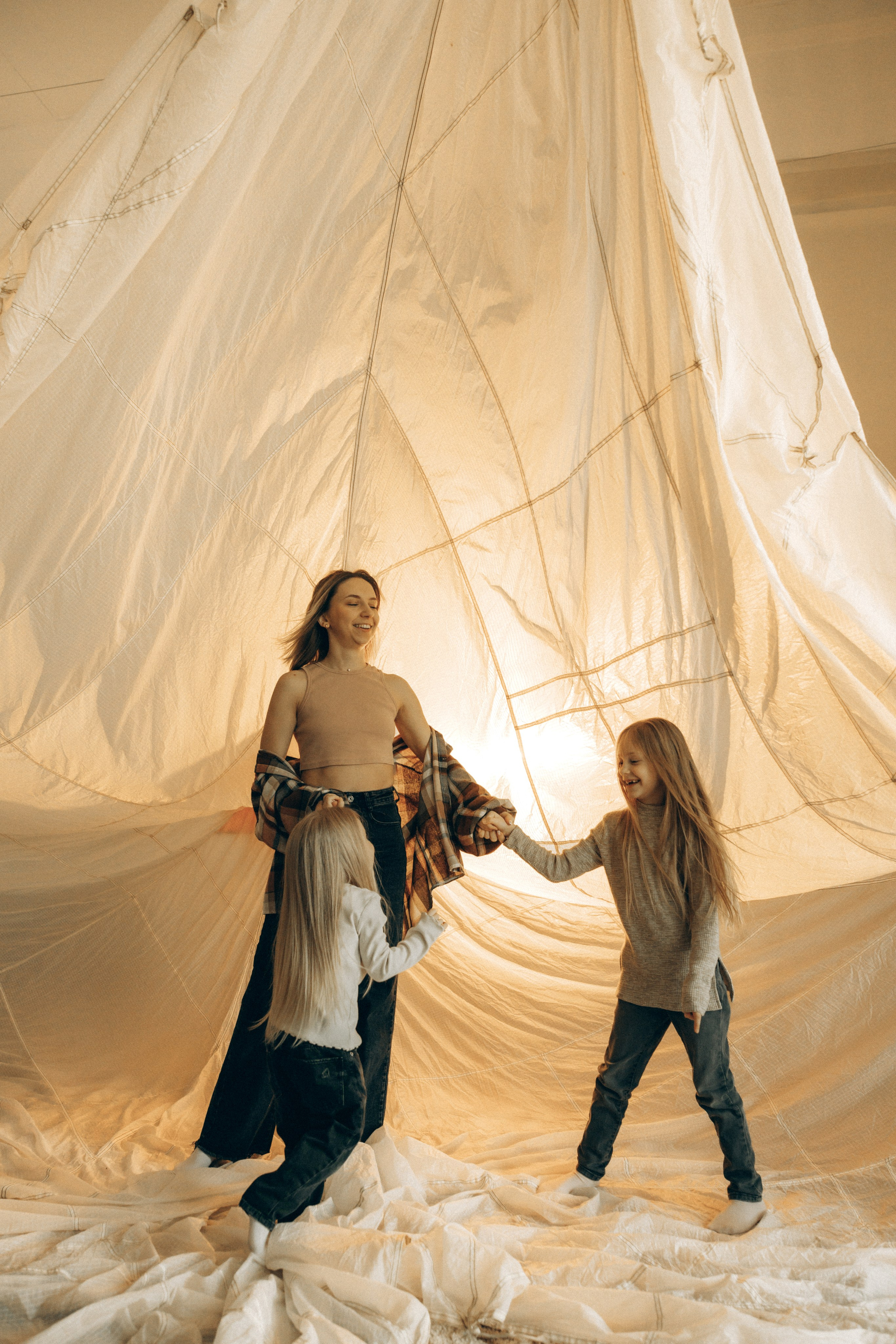 Маша, Ксюша и Аня. Семейный фотограф и детский фотограф в Волгограде Алеся Бутакова — дет