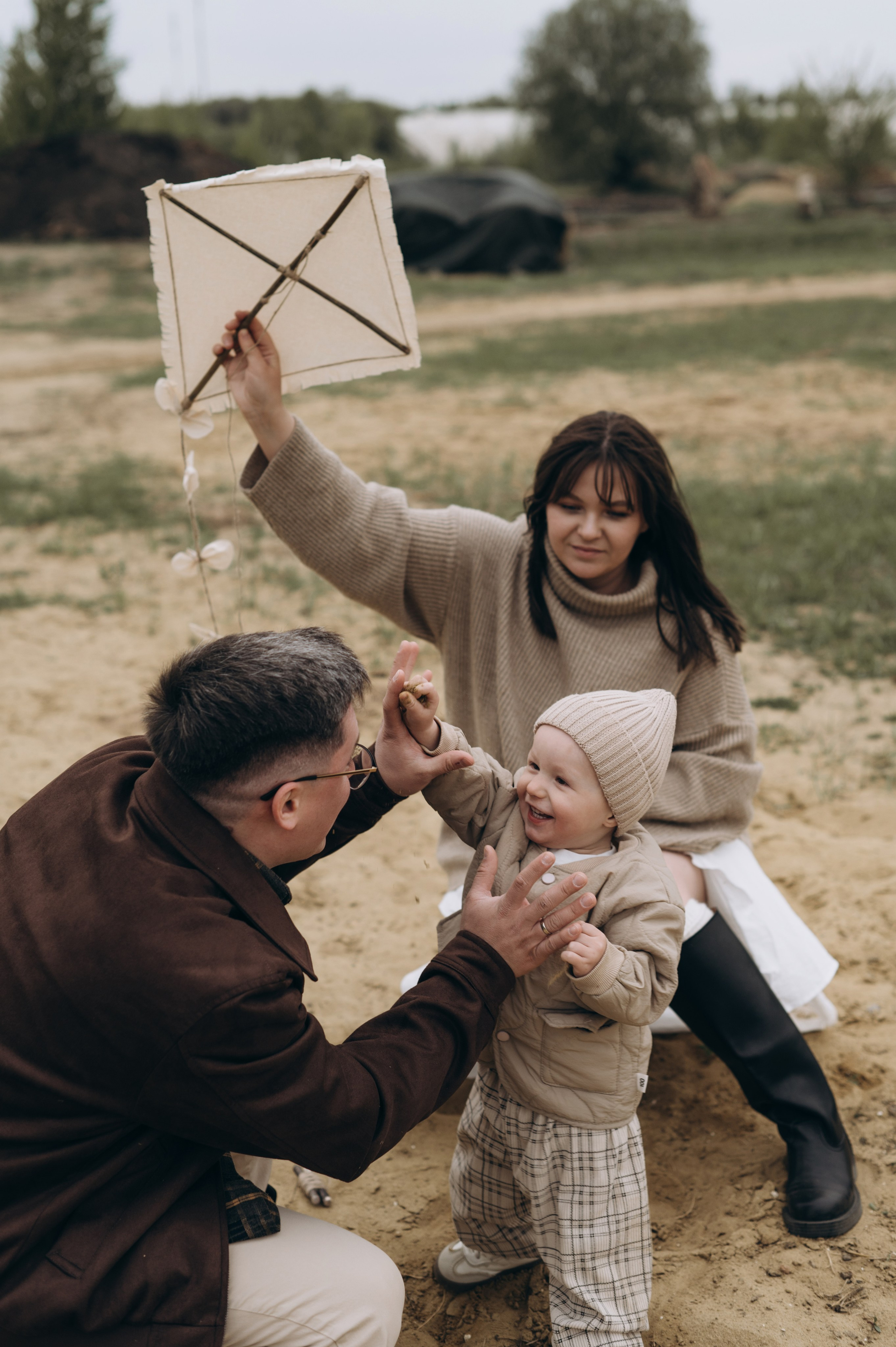 Прогулка с воздушным змеем. Семейный фотограф Воронеж Евгения Богданова