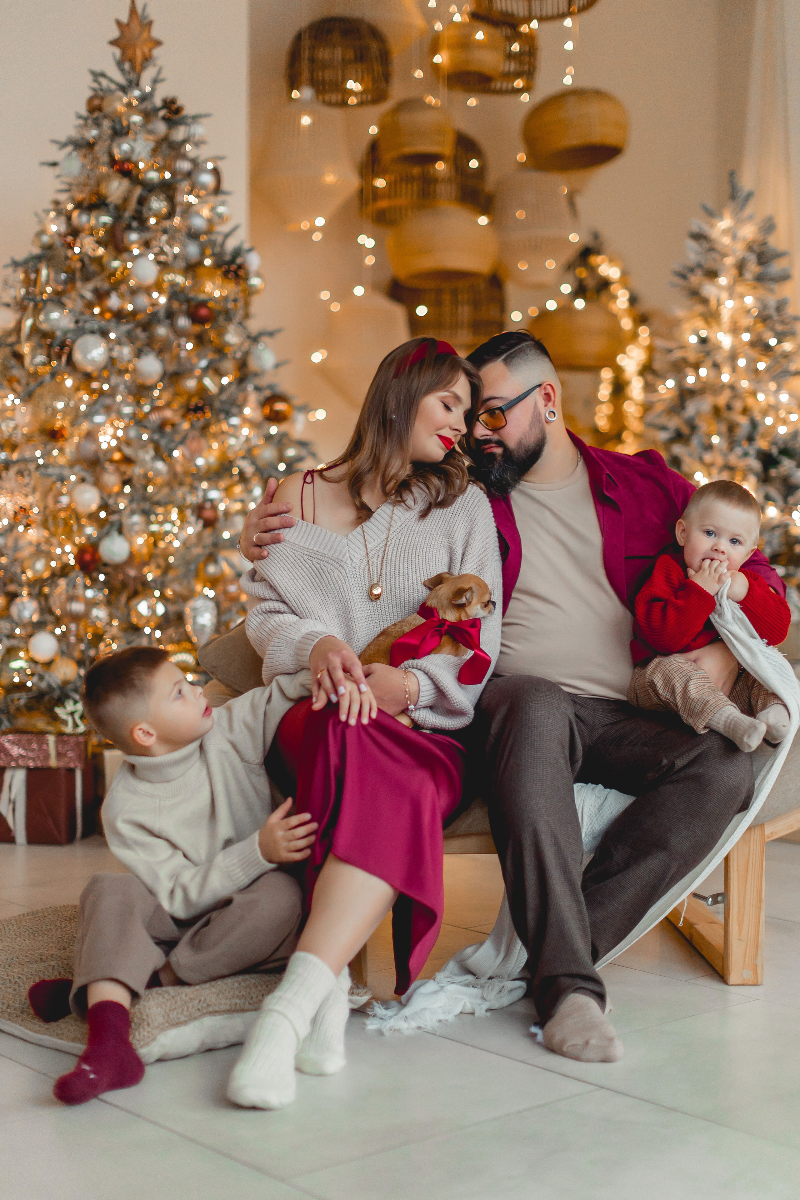 Новый год. Семейный фотограф в Москве Татьяна Болтиева