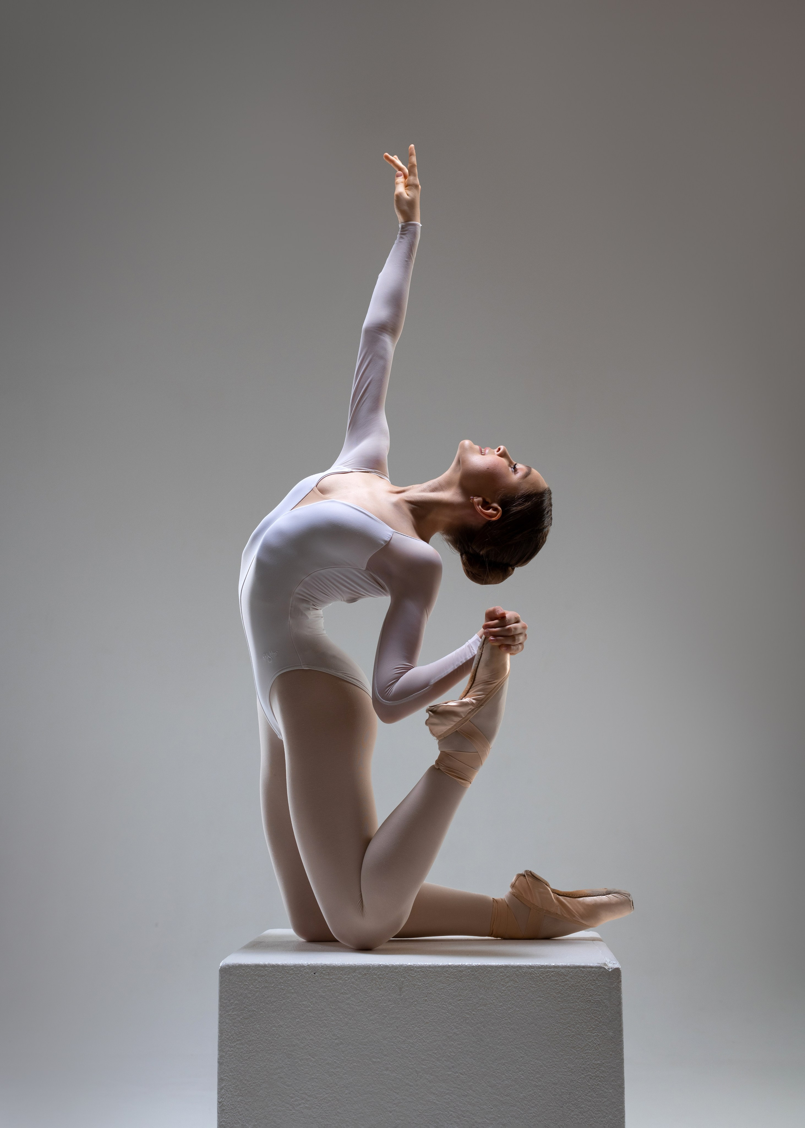 Балетная съёмка на белой циклораме и фонах. Балетный фотограф Алина Ханько — Душа Балета