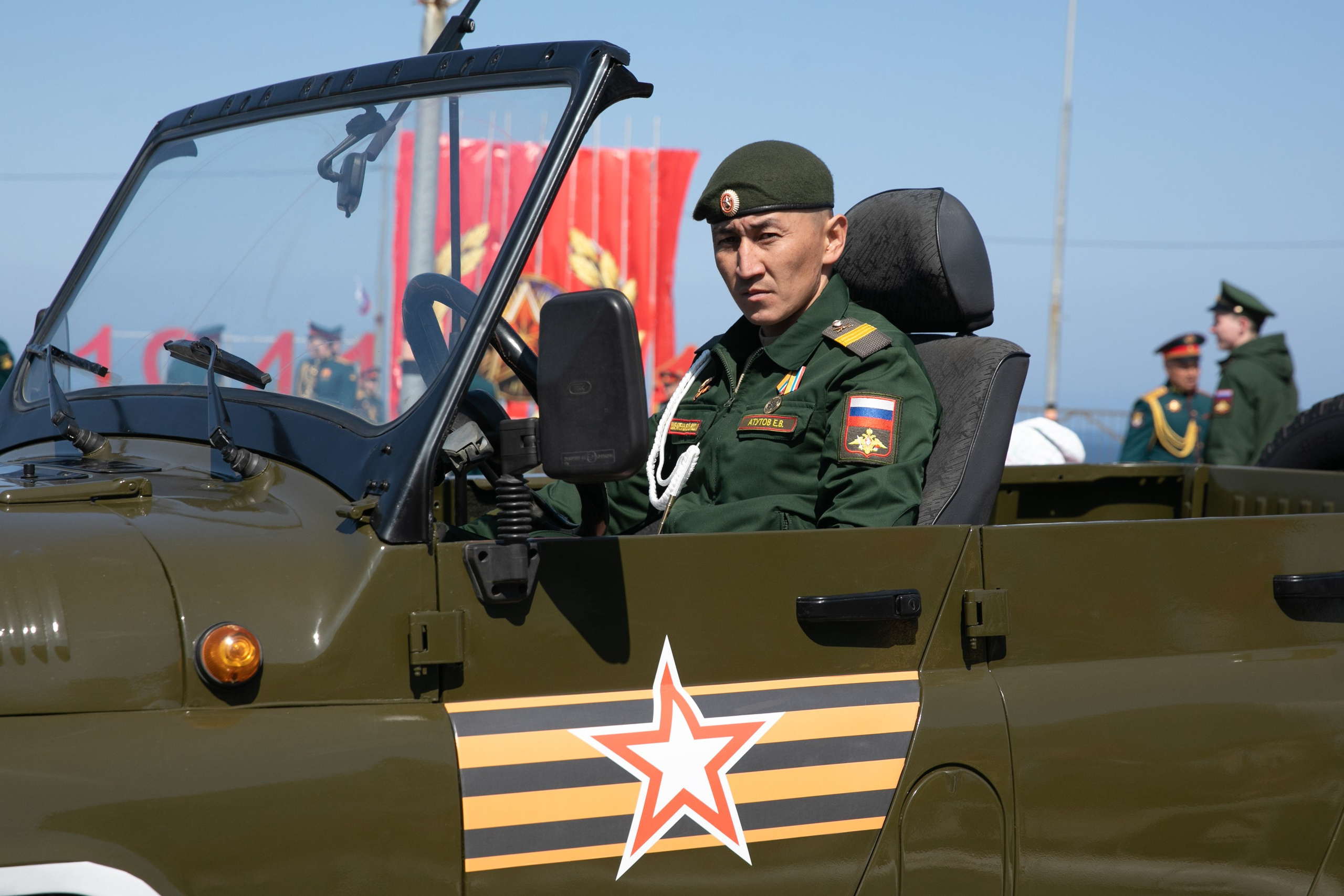 Парад Победы о. Итуруп. Фотограф Анна Сорокина