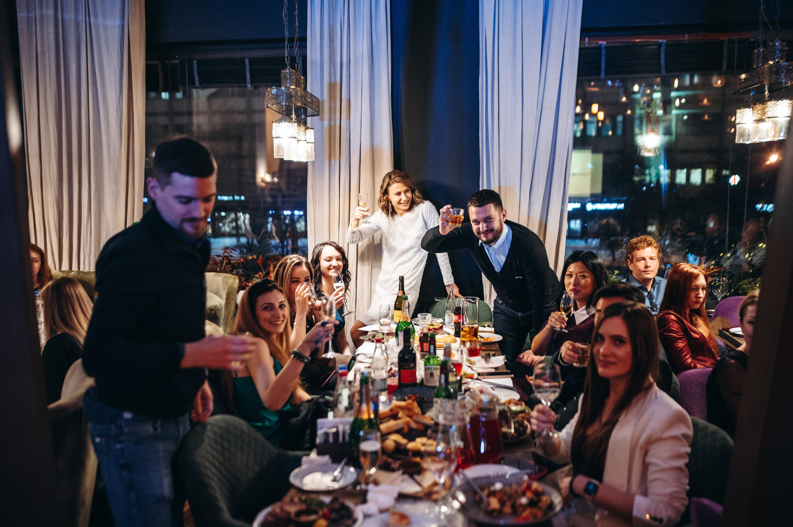 Корпоратив сети стоматологических клиник. Фотограф Илья Солдаткин