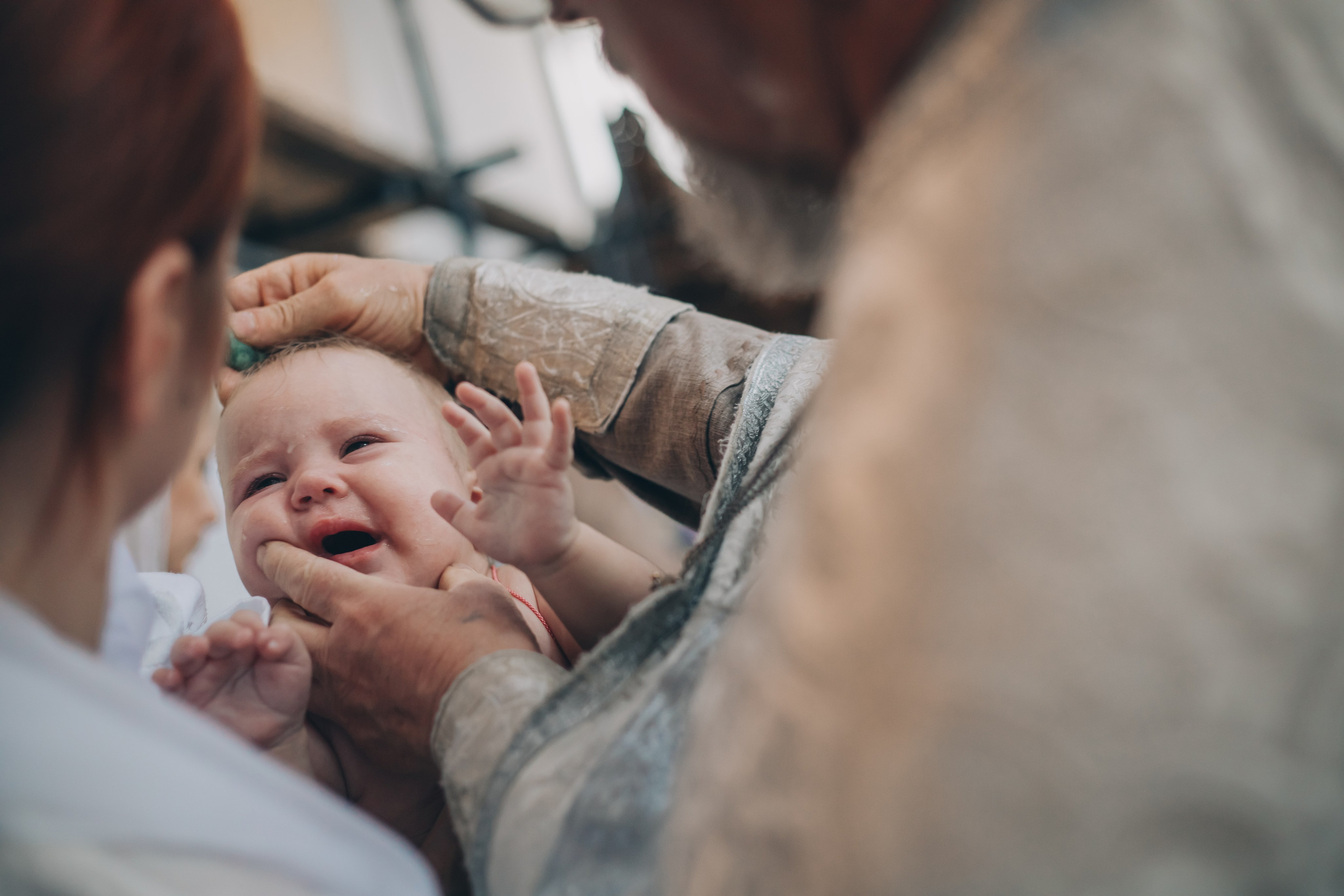Съемка таинства крещения в Новопокровской. Свадебный и семейный фотограф в Краснодарском крае Мария Данилкина