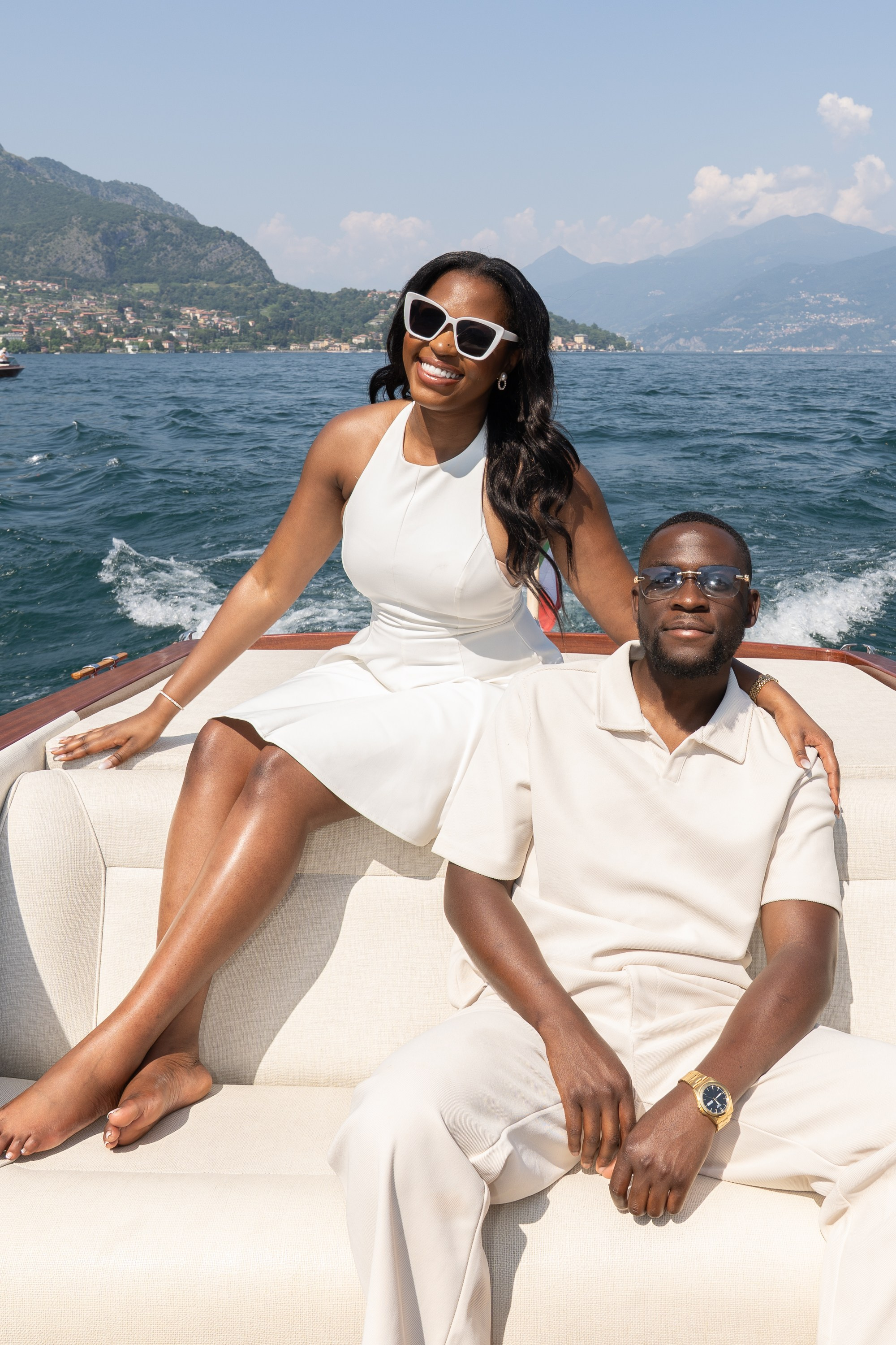 Tishane & Fiance. Maria Anistratova | Destination Photographer, Videographer & Drone Pilot — Lake Como