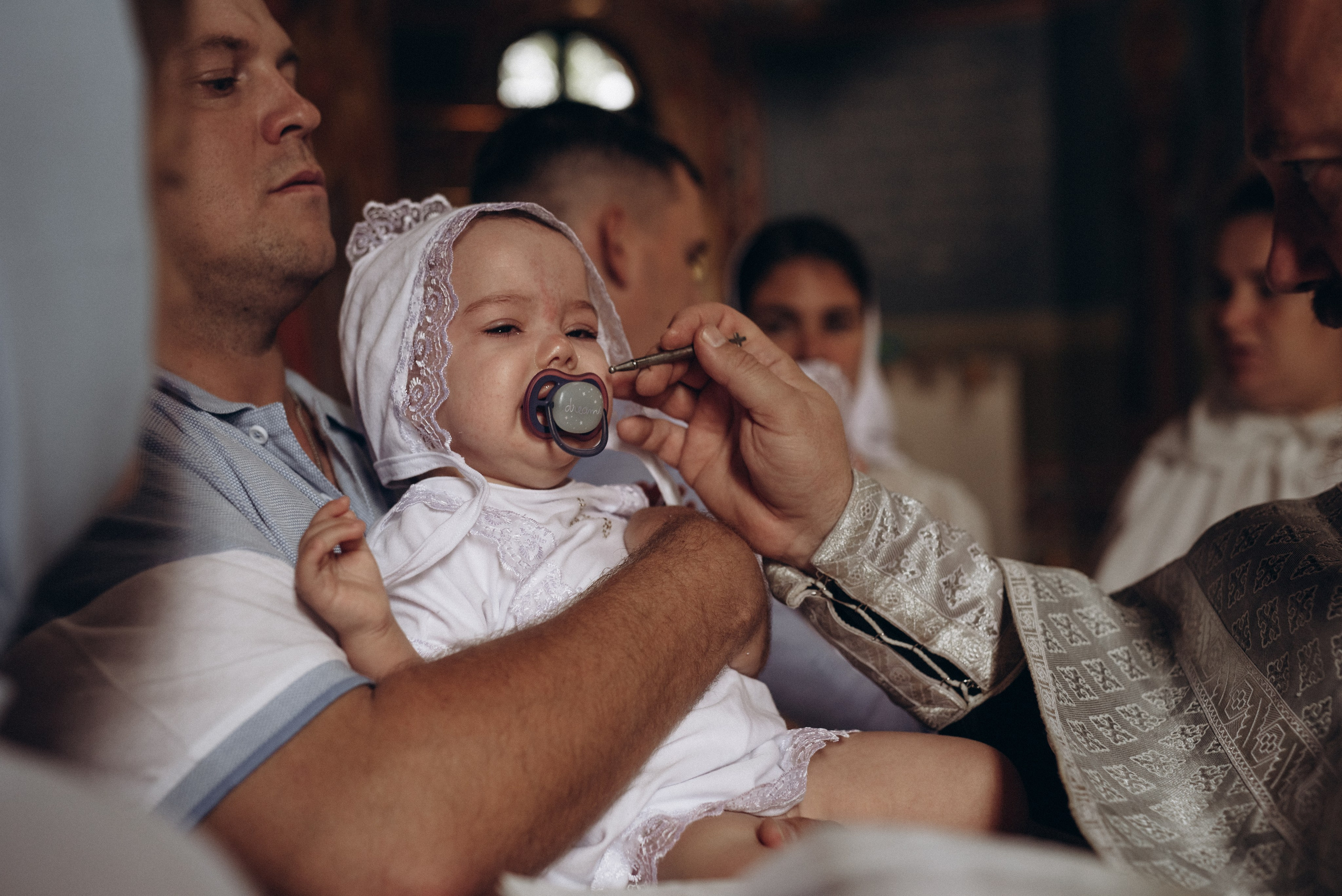 Крещение Ксении и Елизаветы. Фотограф новорождённых и семейный фотограф в Иваново Любовь Капранова