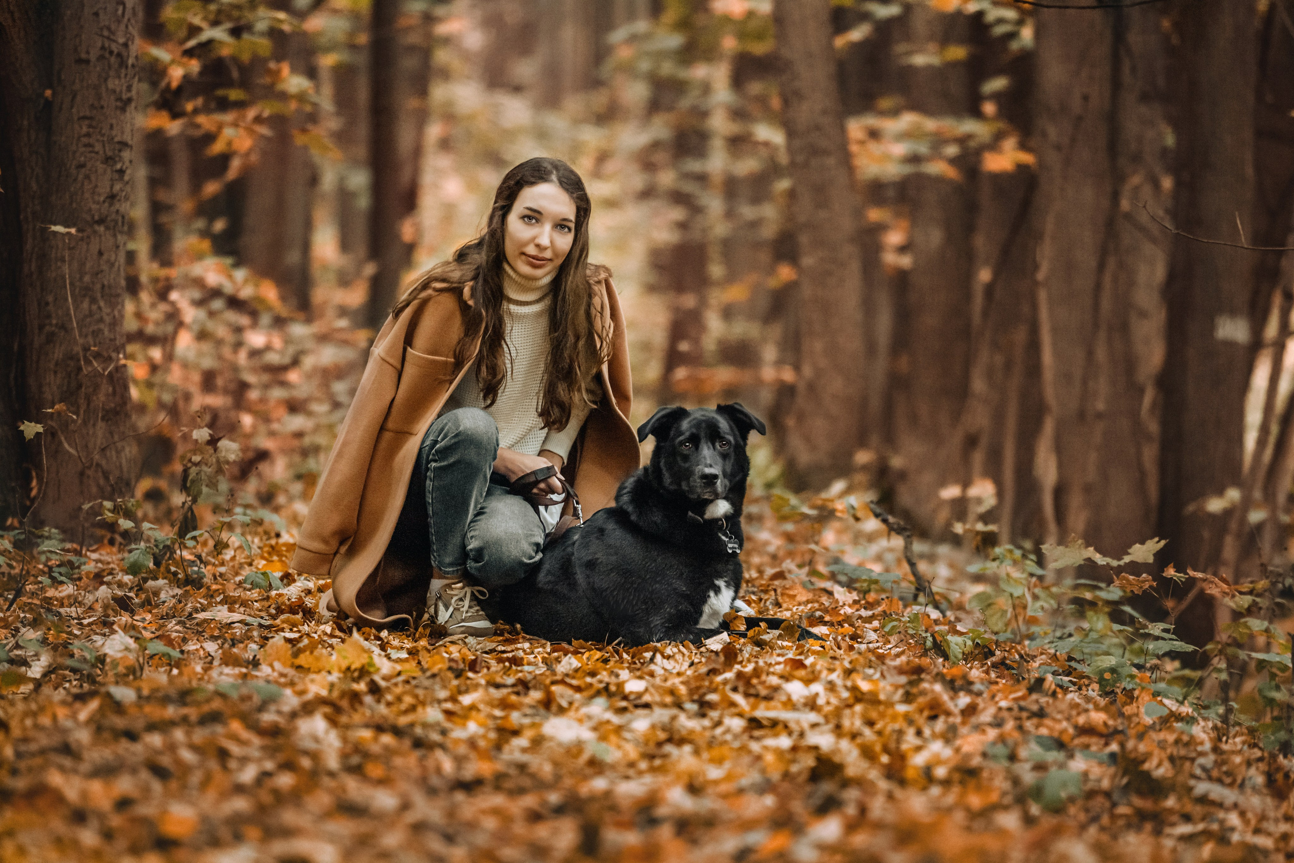 Юля и Фортуна. Фотограф-анималист Татьяна Степанова