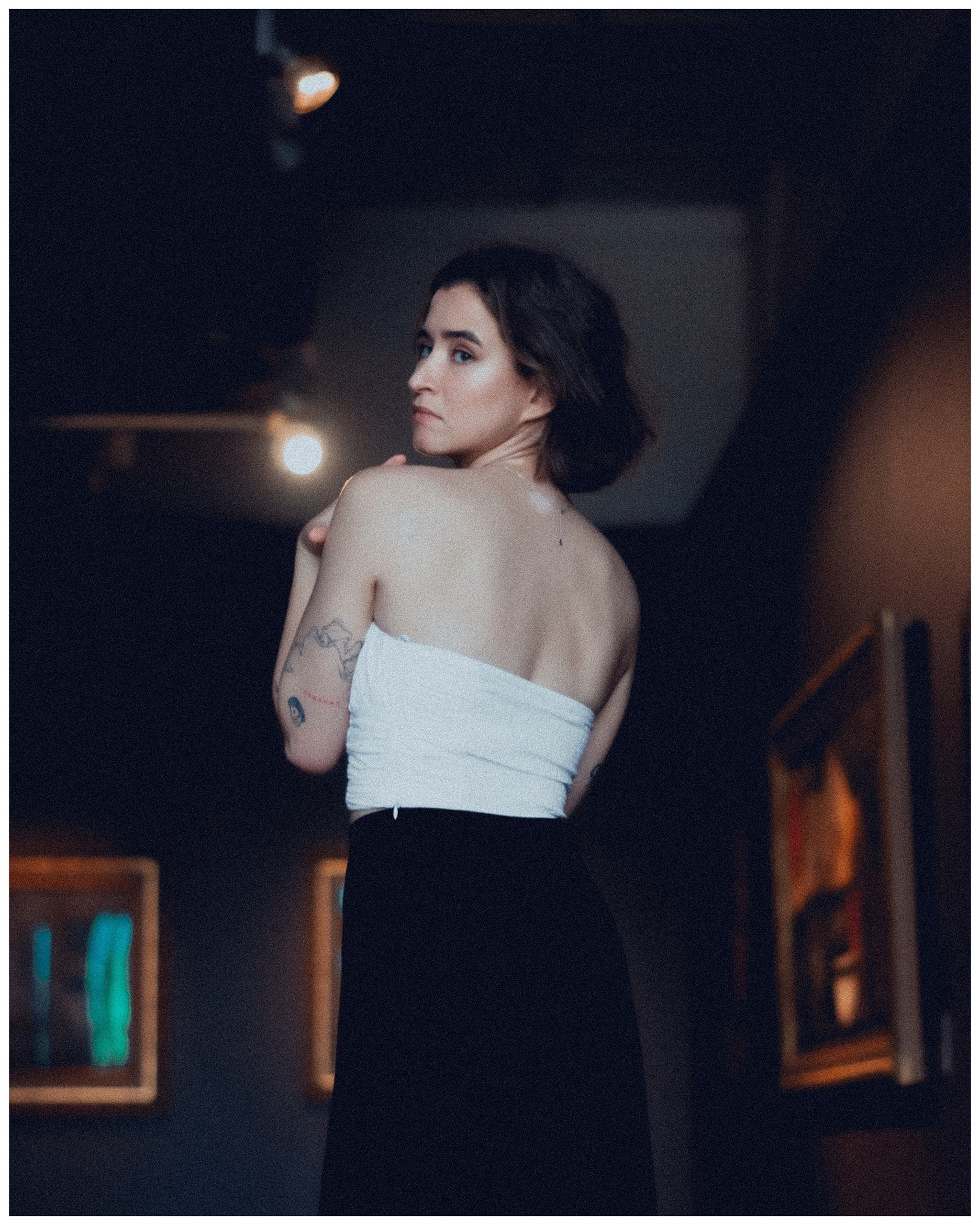 Съемка в Третьяковской галерее, Новая Третьяковка