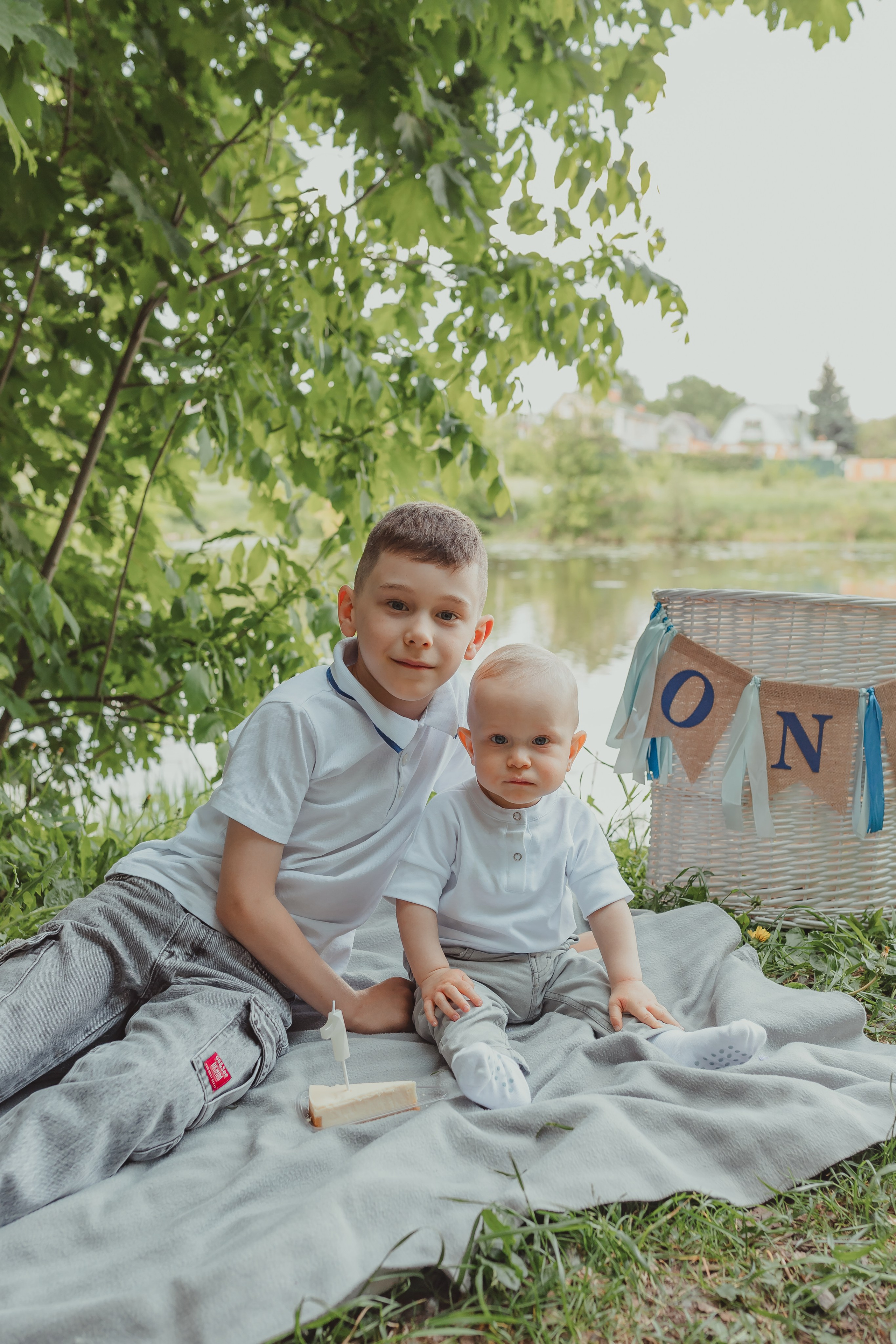 Степе годик. Семейный и домашний фотограф в Москве и МО Королева Валерия