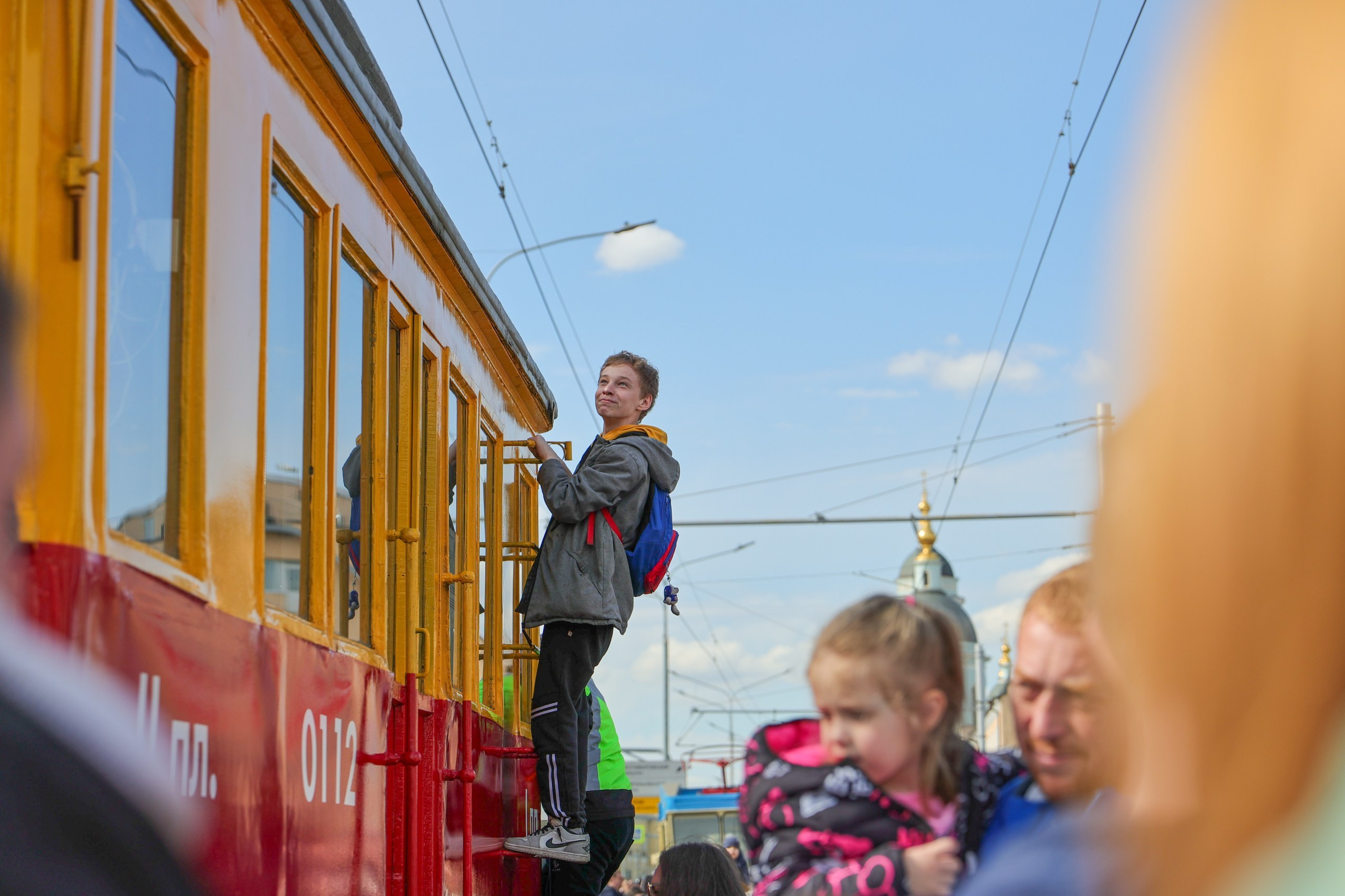 Парад трамваев. Репортажный, архитектурный, театральный и файн-арт фотограф Лена Мельникова в Москве