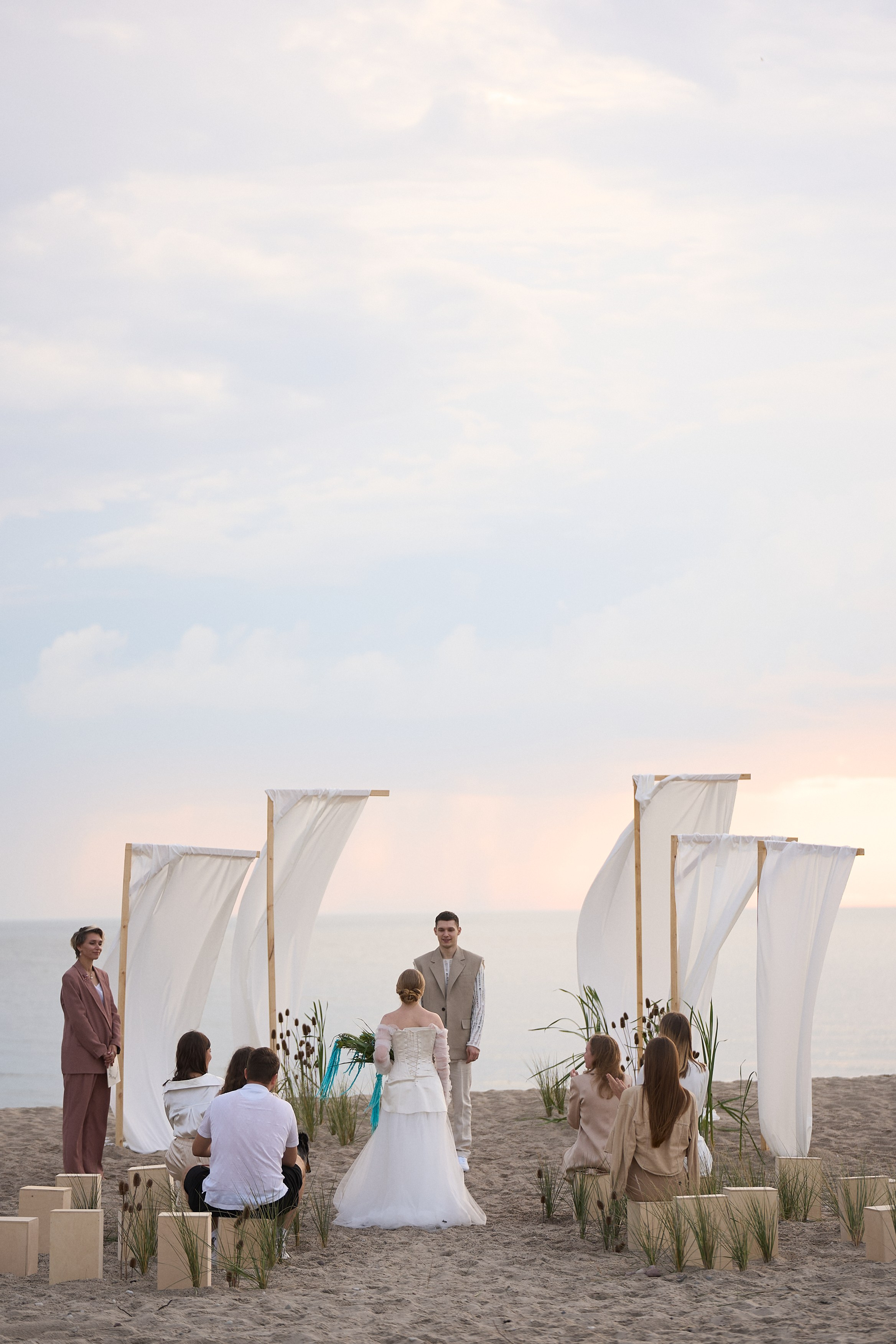 Янтарная свадьба. Калининград. Оформление свадеб, декор свадеб Вера Маркова, Москва