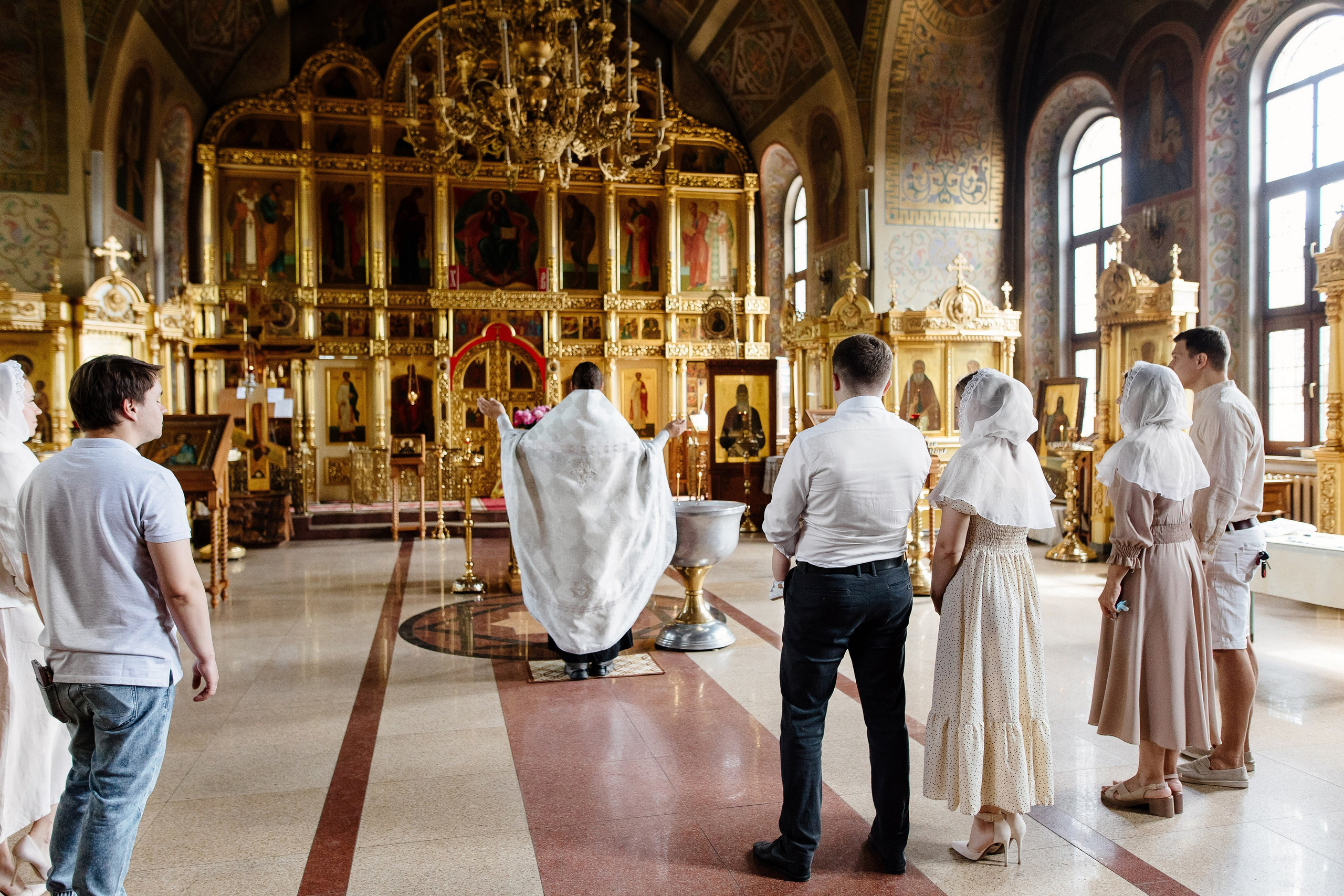 Крещение Луки. Свадебный и семейный фотограф Екатерина Иванова