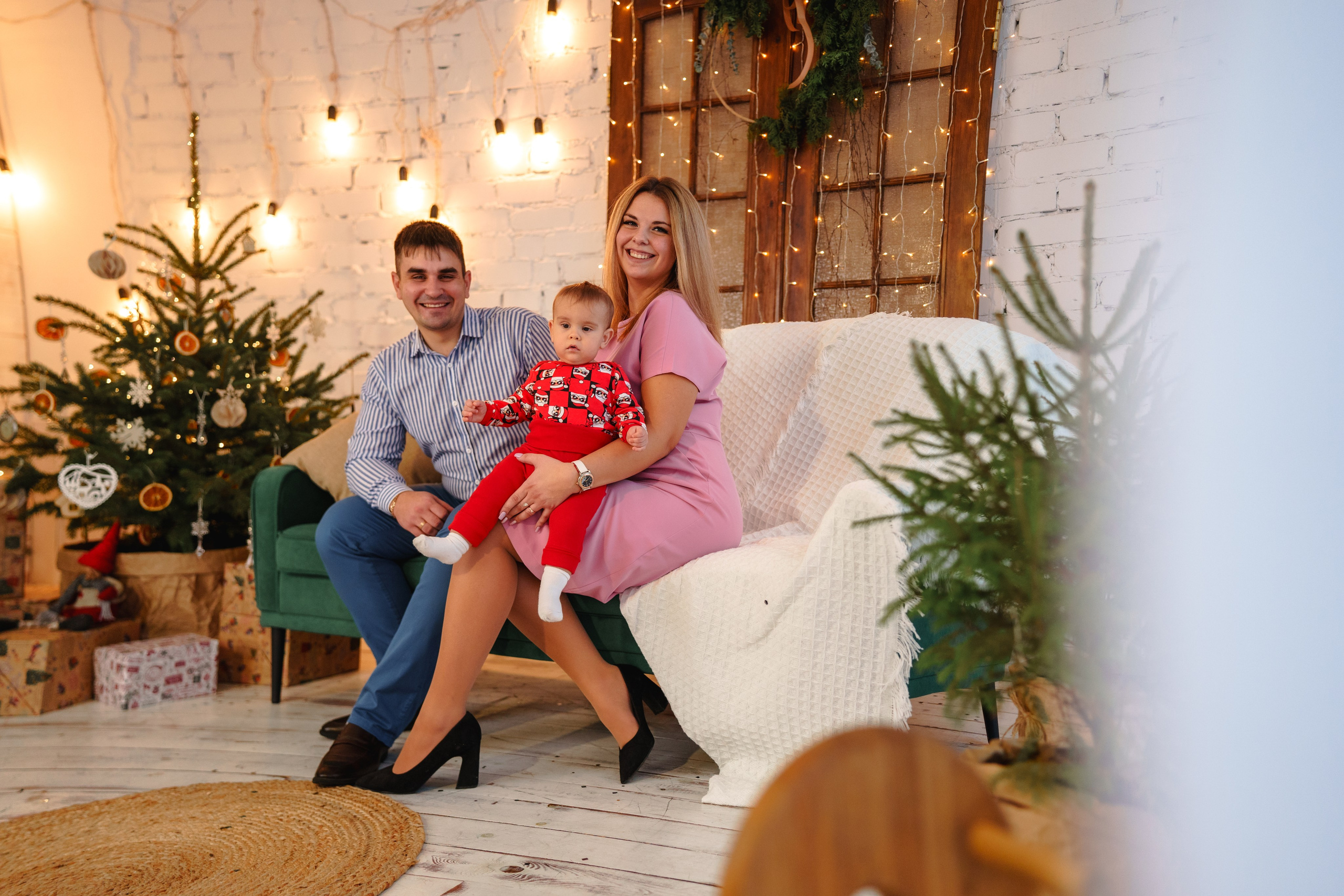 Предновогодняя, студийная съёмка для замечательной семьи. Фотограф Андрей Чеботок (Белгород, Курск, Воронеж, Старый Оскол)