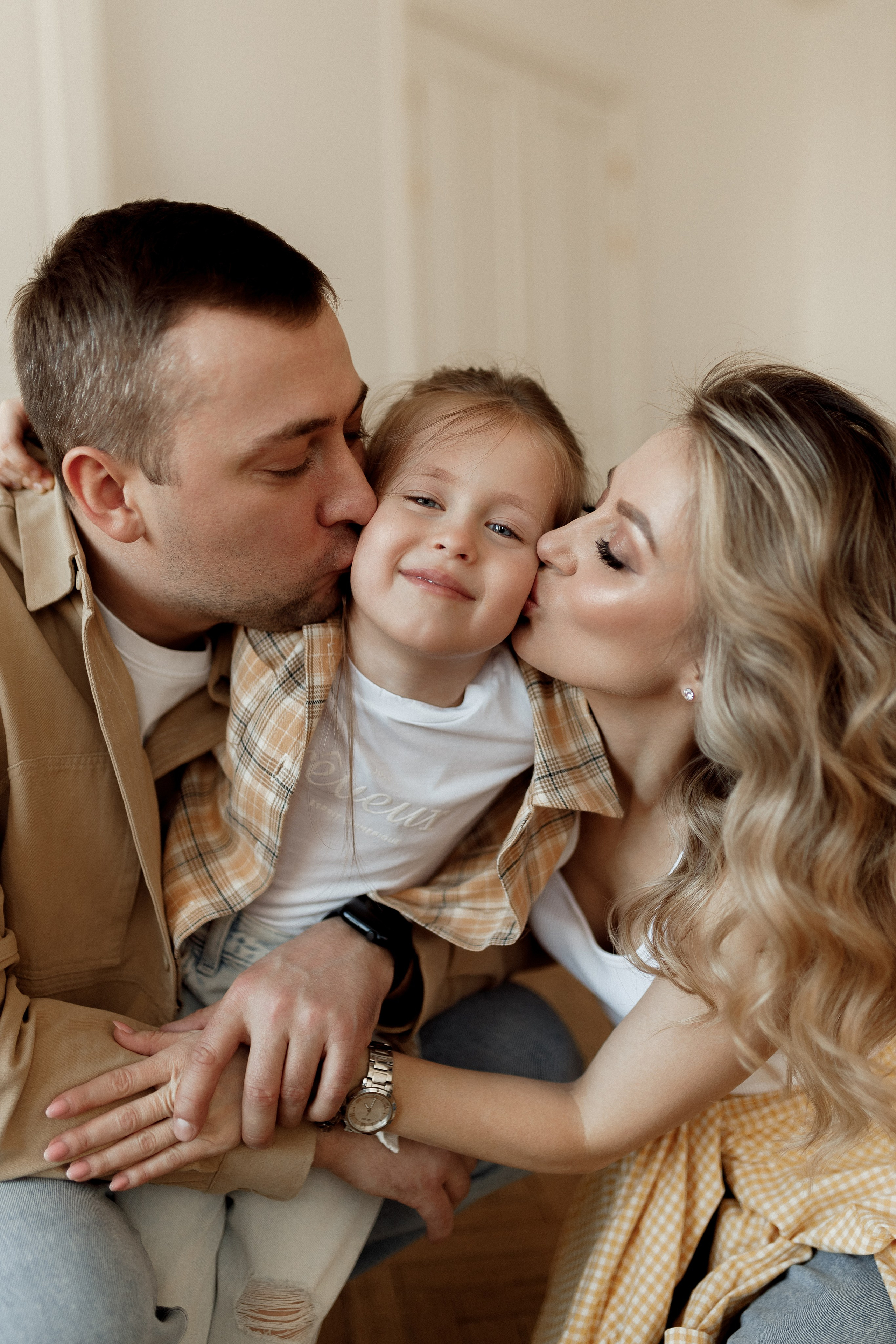 Алина с семьёй. Фотограф в Москве Юлия Хамзина