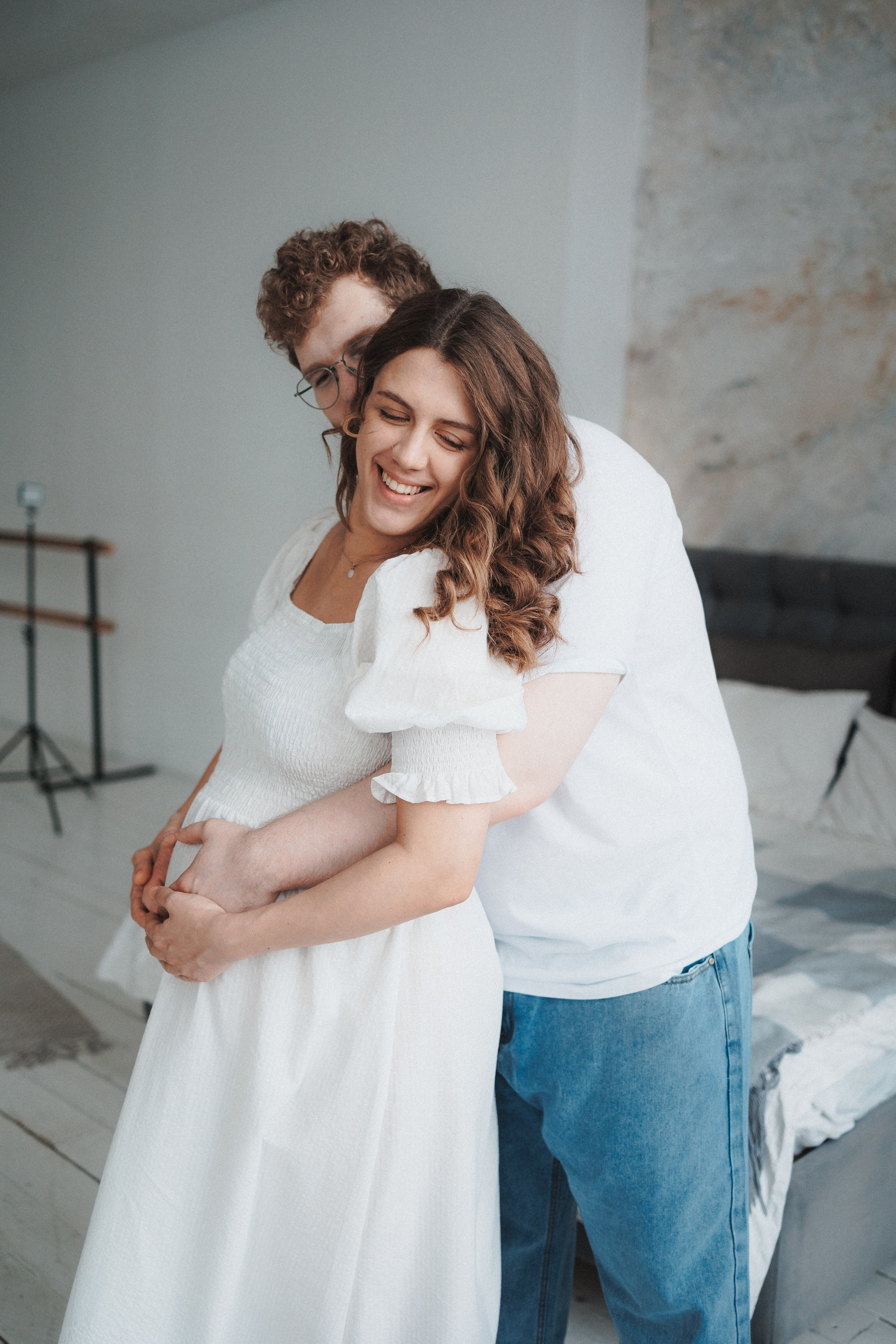 Любовь — это когда ты под сердцем носишь его ребенка. Фотограф Москва Светлана Кирюшина