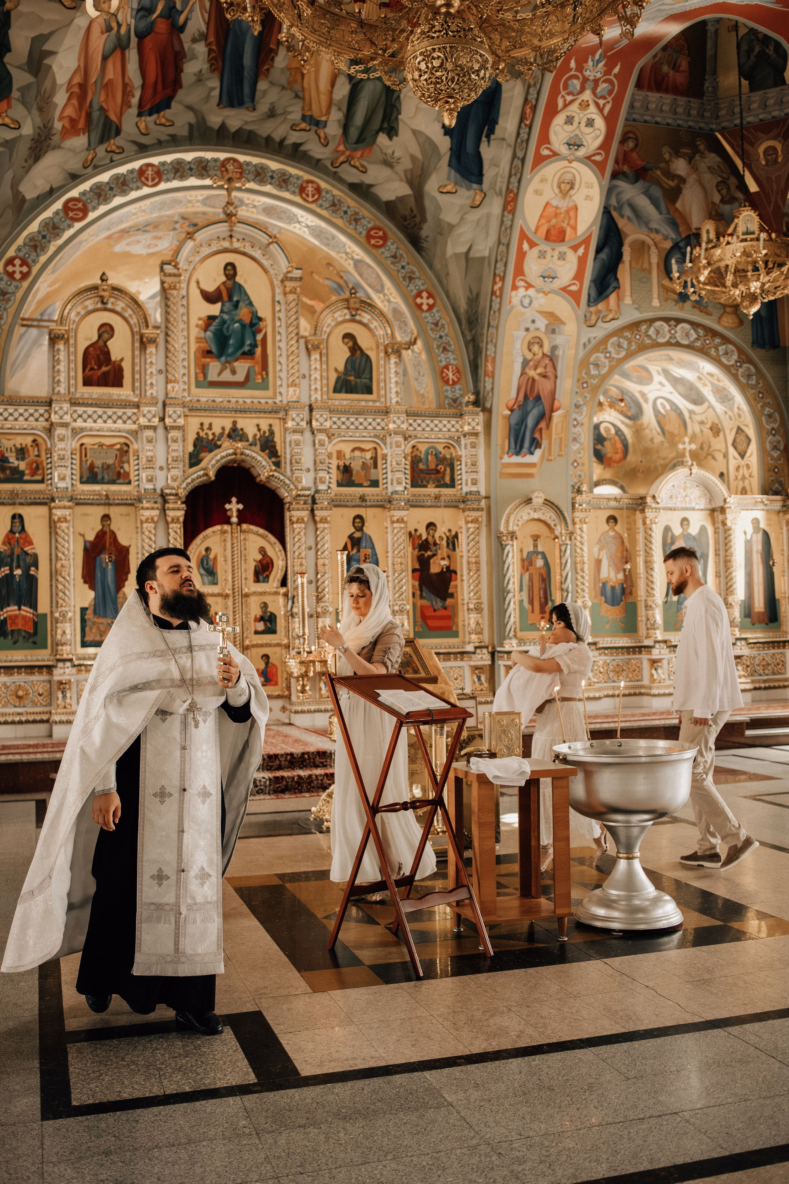 Съемка крещения в Воронеже, фотосессия крещения