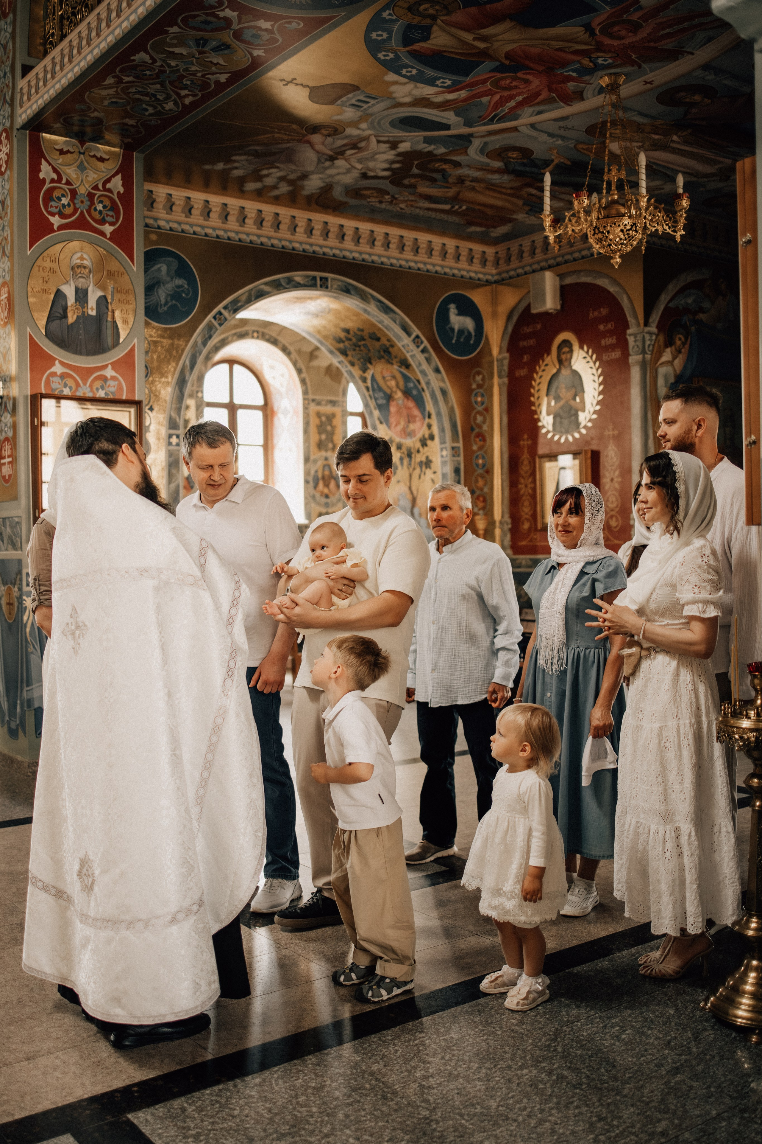 Съемка крещения в Воронеже, фотосессия крещения