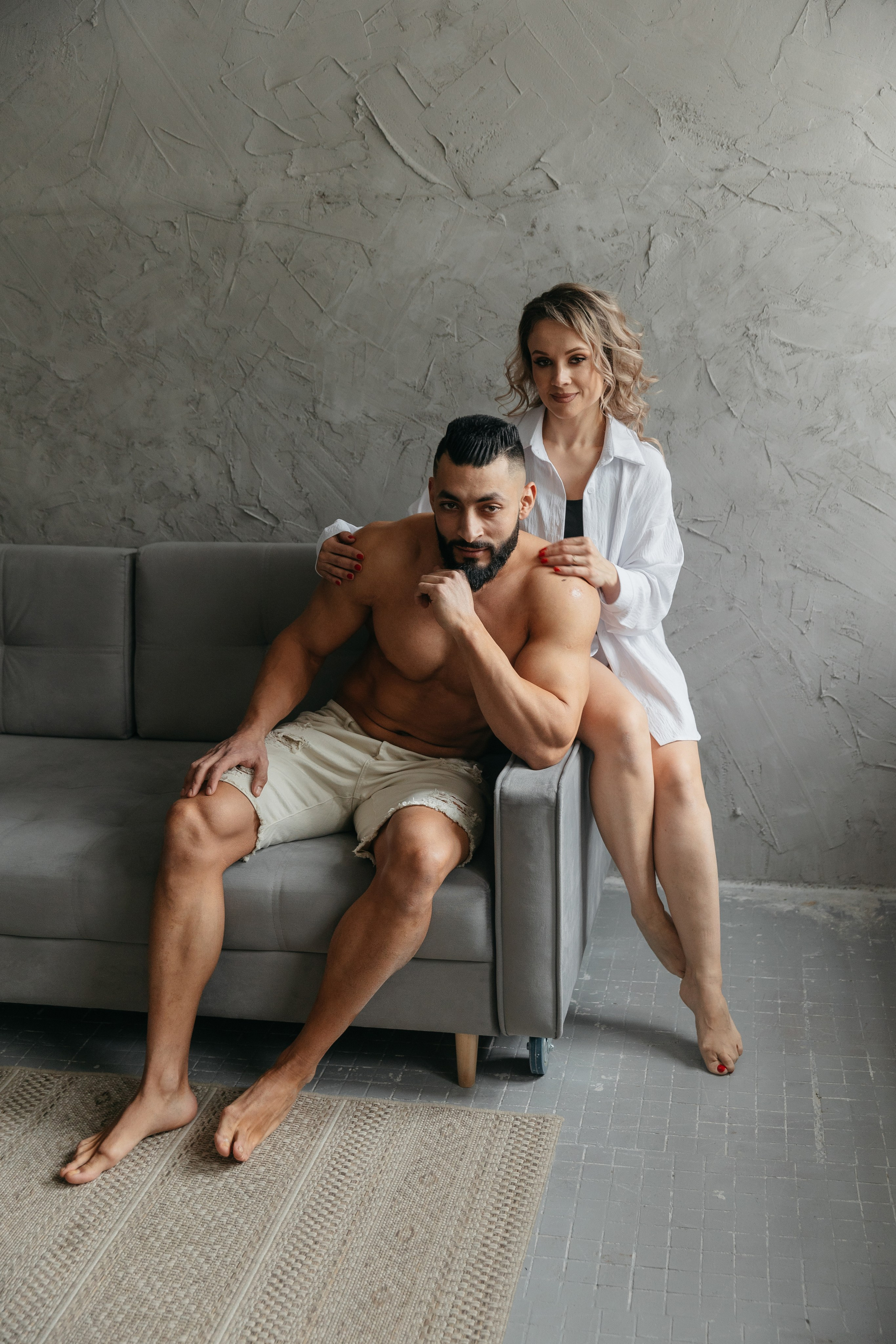 Оля и Уссама. Студия «Наше место». Дмитров. Фотограф в Твери Лагодная Яна