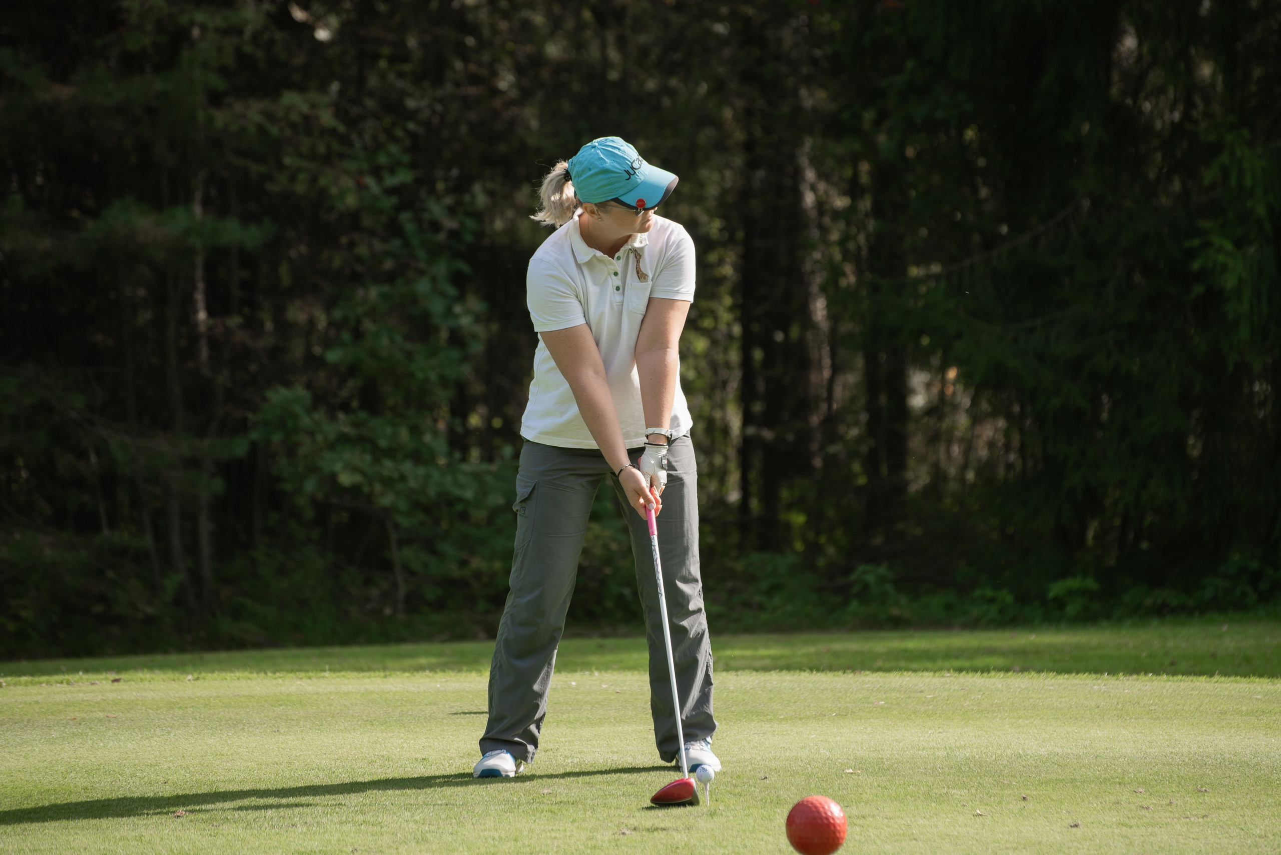 Турнир по гольфу. Профессиональный фотограф в Москве Александра Харламова