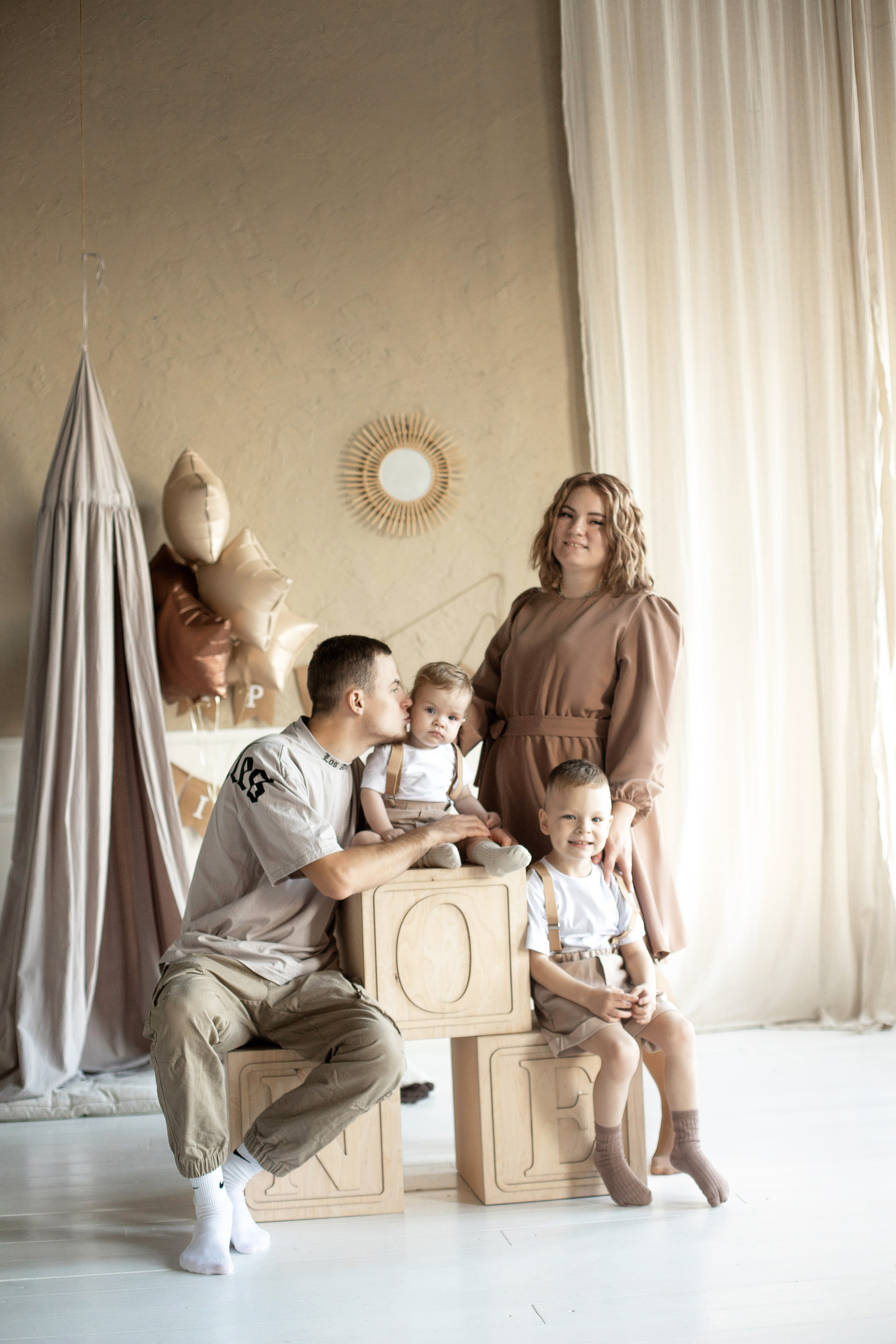 Годик малышу. Семейный и детский фотограф в Красноярске Анна Маюрова