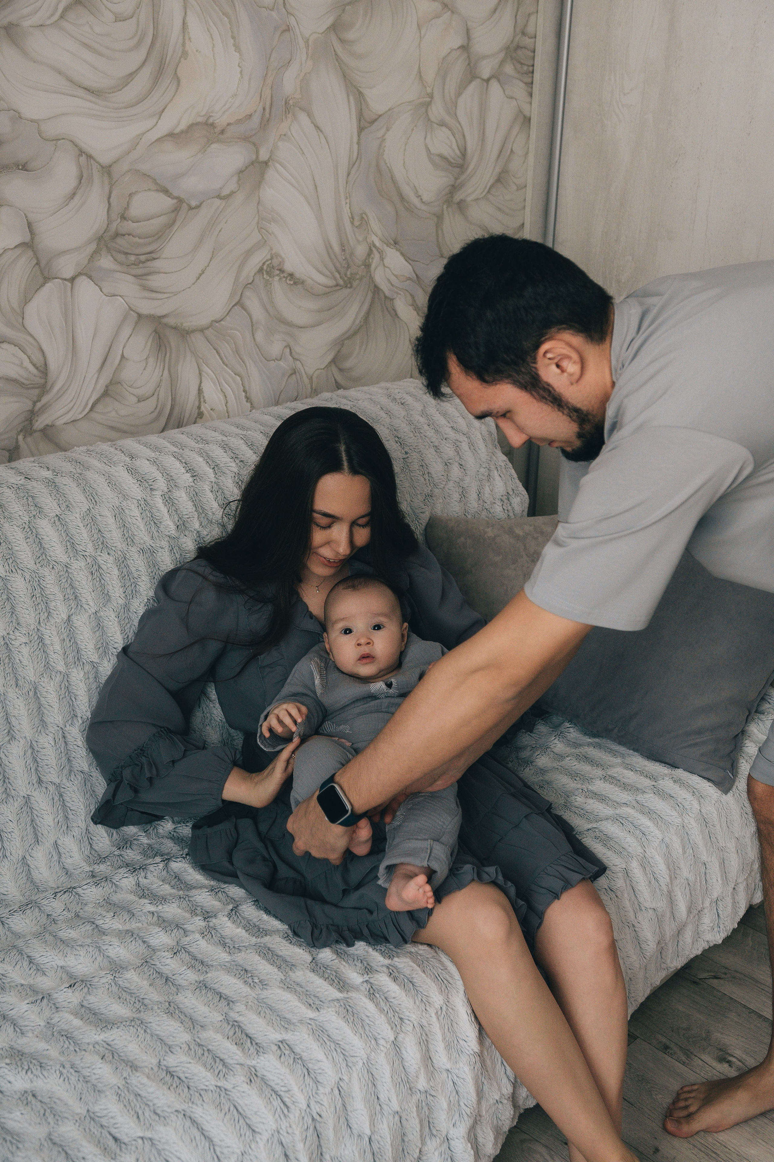 Линар, Алия и Эмиль. Семейный фотограф в Новом Уренгое Алёна Пряженцева