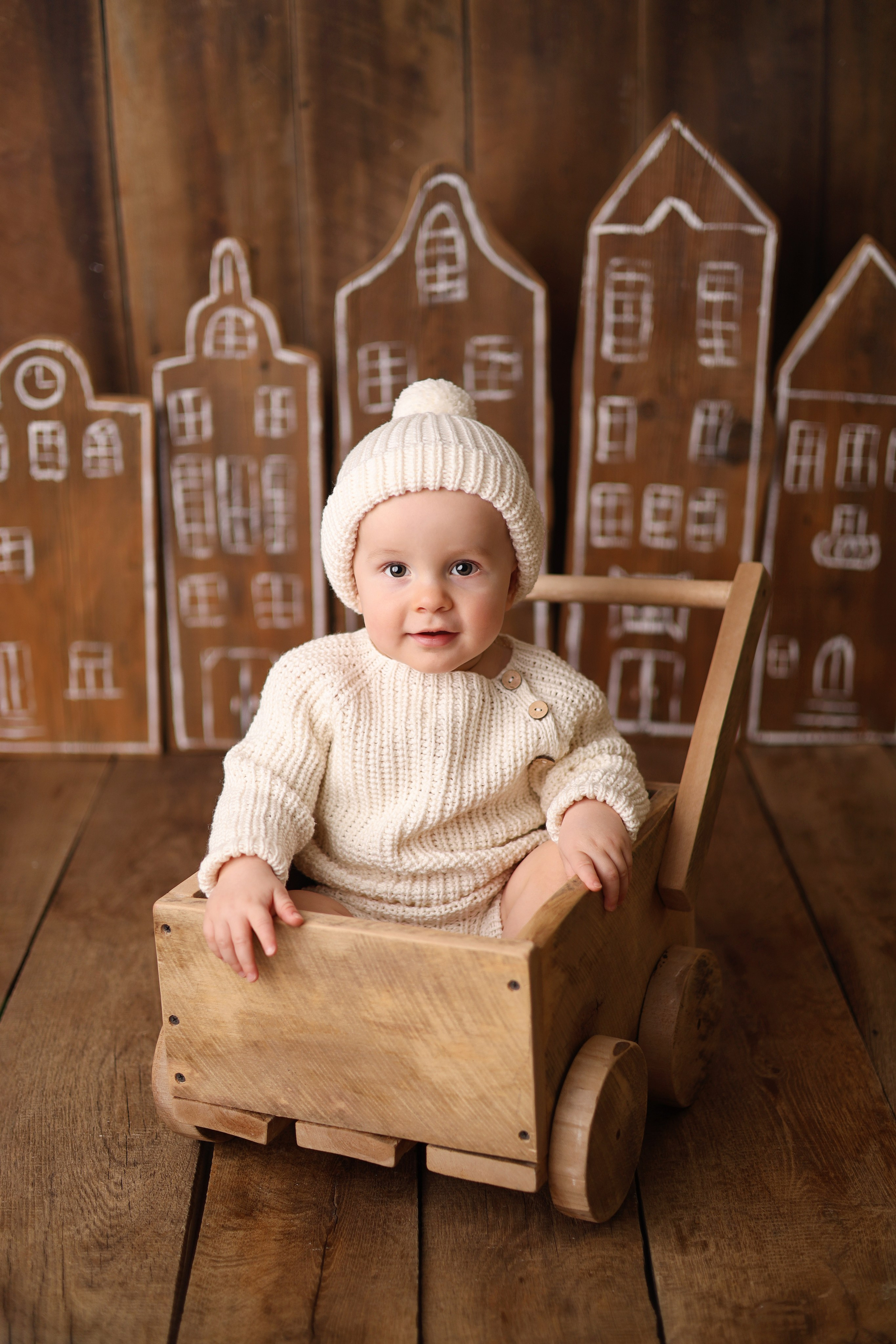 Максиму 11 месяцев. Фотограф новорожденных Москва. Ньюборн фотограф Москва