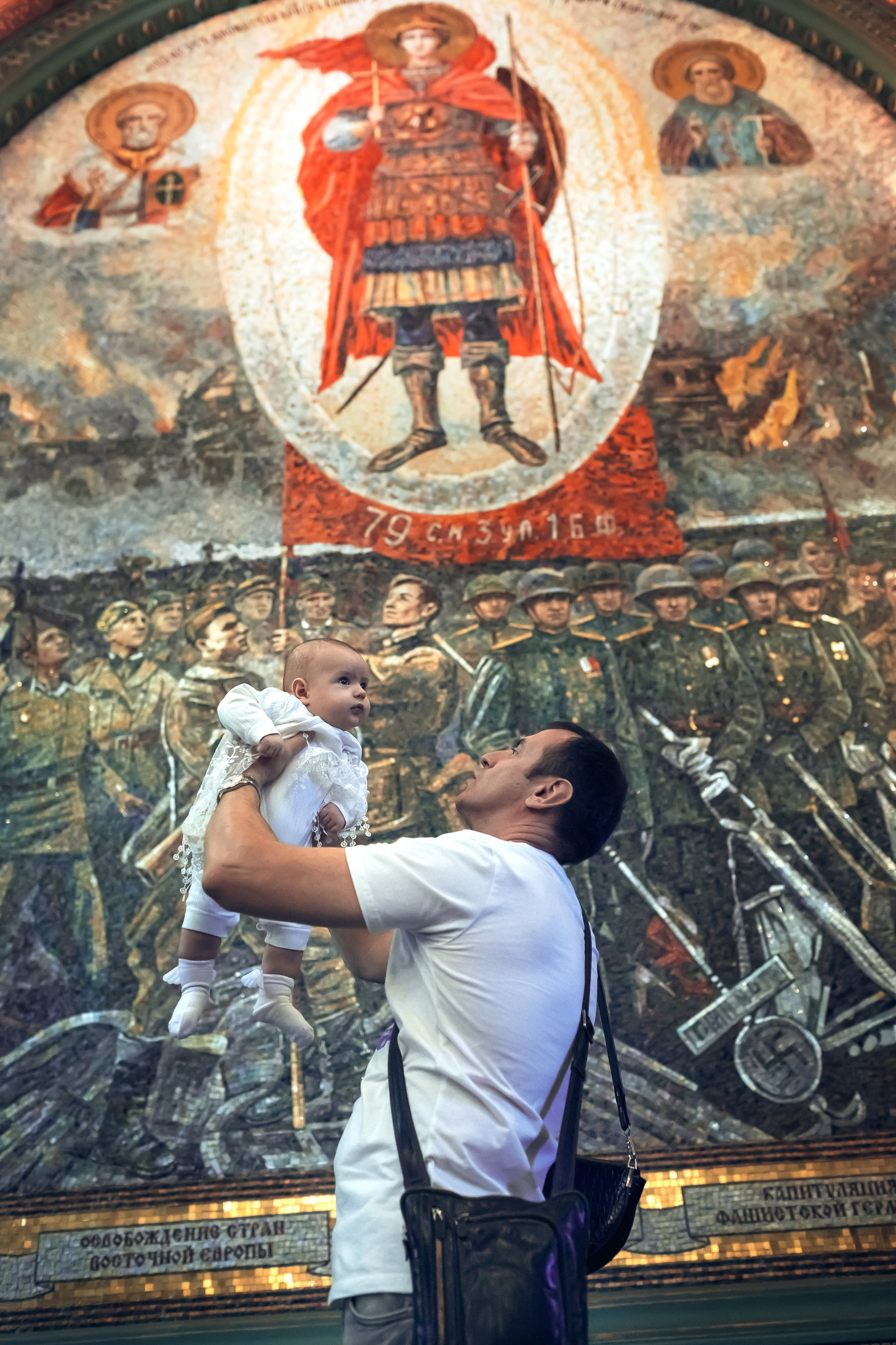 Крещение в Храме Вооруженных Сил России. Профессиональный фотограф в Москве и Мо Мария Шантарёва