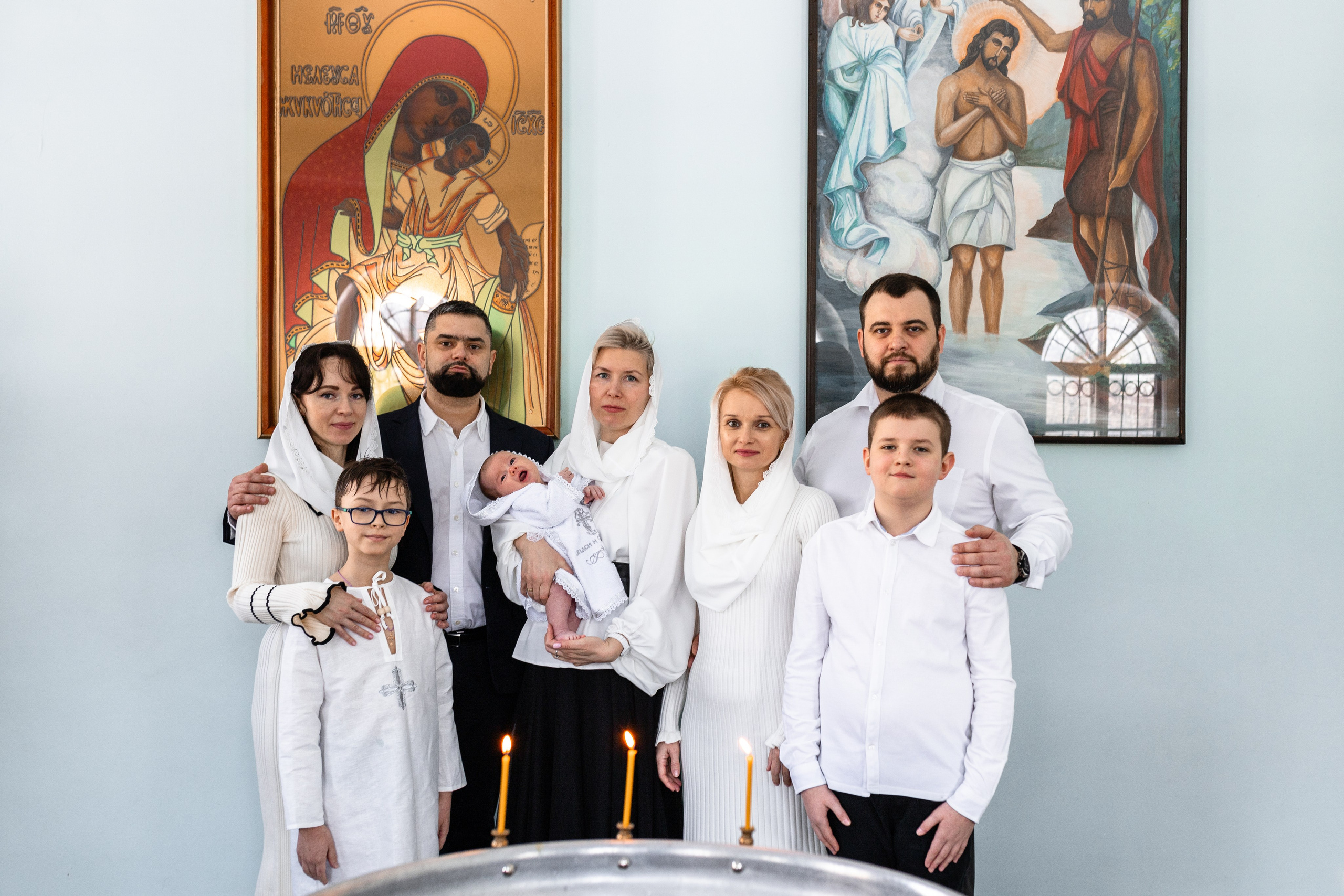 Крещение в Храме Влахернской иконы Божией Матери Кузьминки. Профессиональный фотограф в Москве и Мо Мария Шантарёва