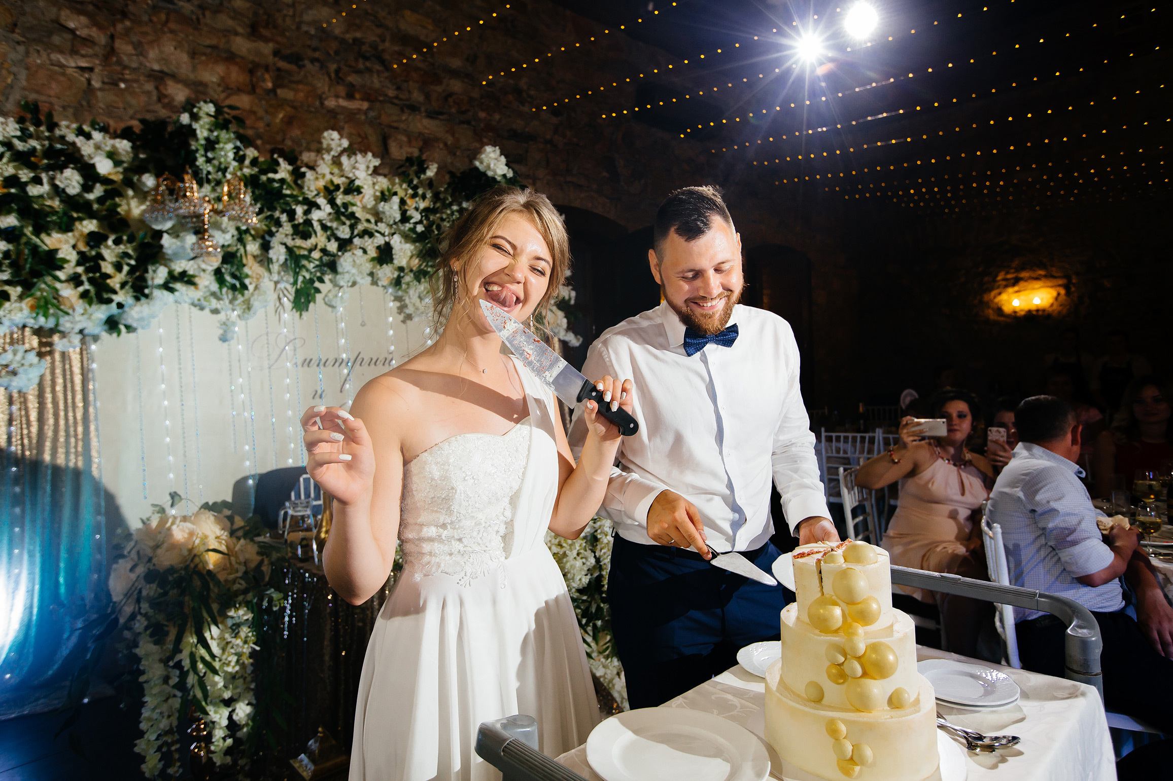 Эмоциональные фотографии с банкета 