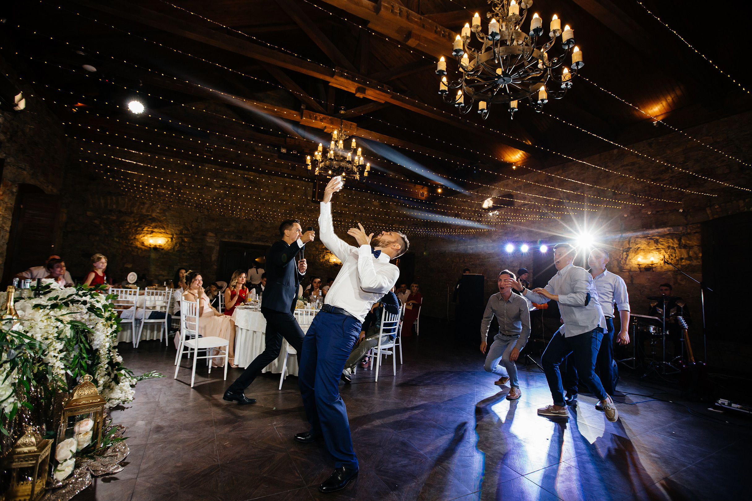 Свадебный банкет  в Абрау-Дюрсо