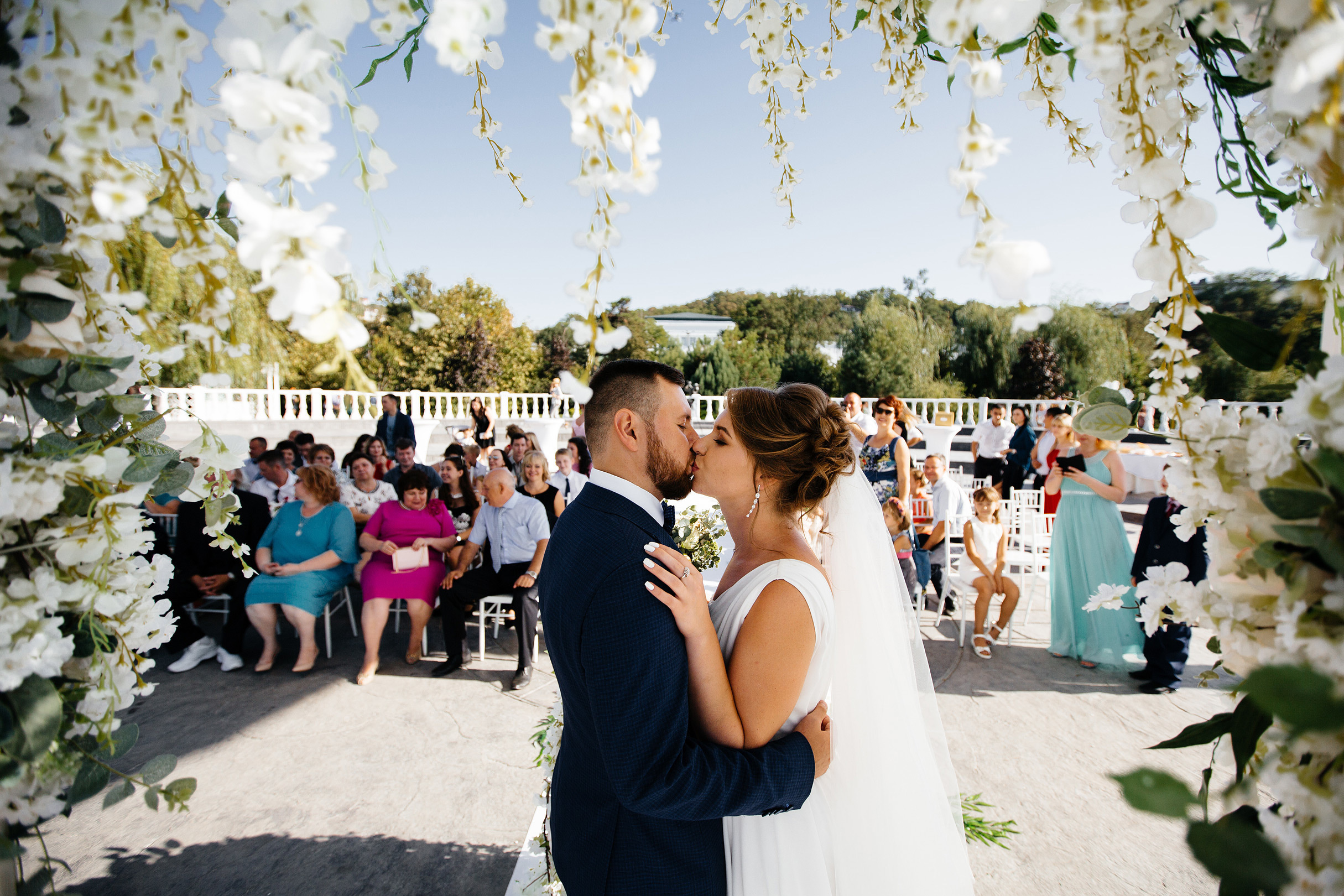 Свадьба с выездной регистрацией в Абрау-Дюрсо