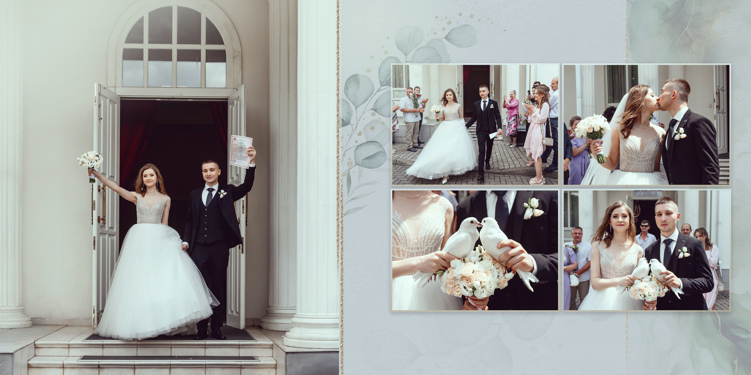 Свадебная фотокнига. Фотохудожник Наталия Кирсанова