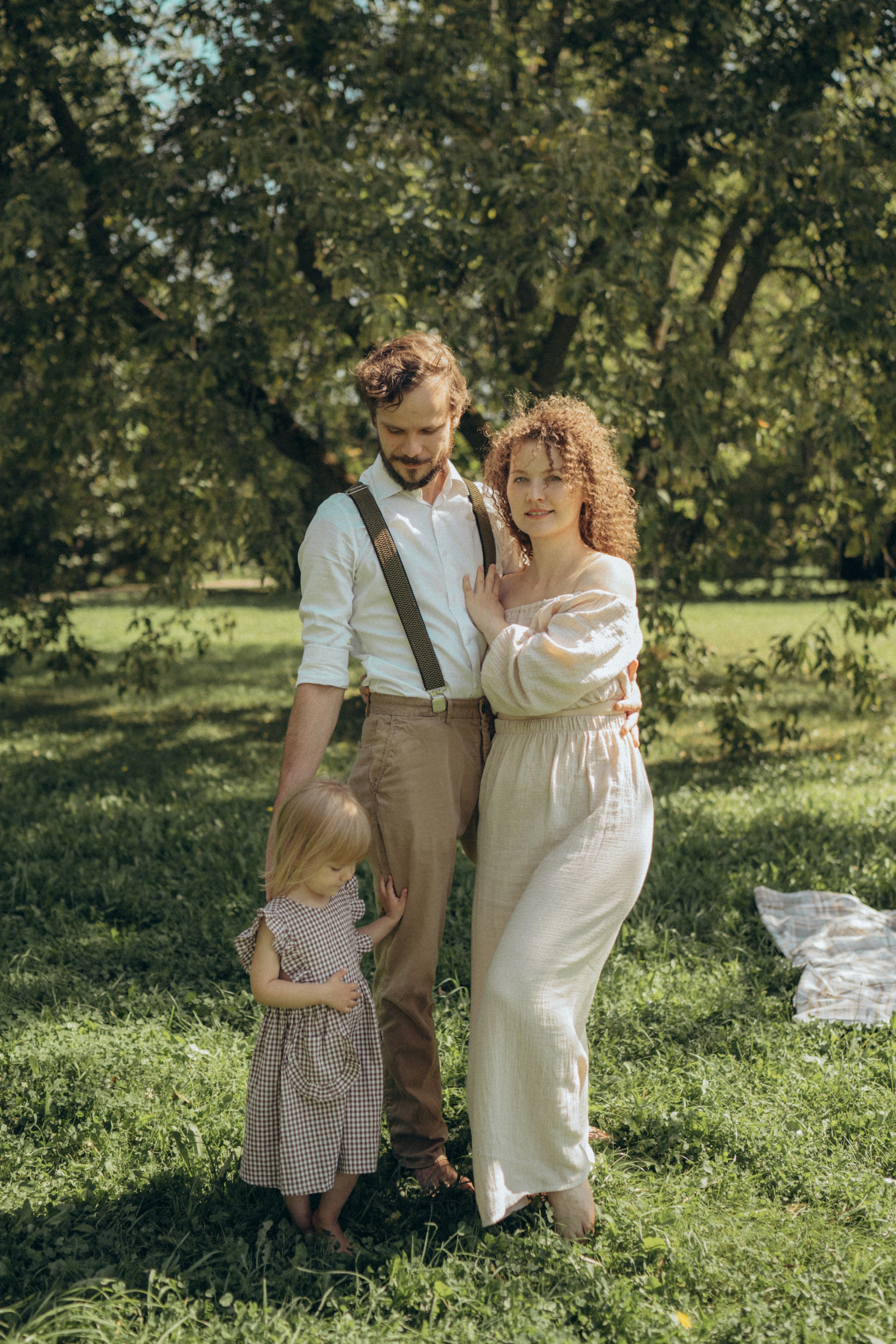 Полдень в парке. Семейный фотограф в Москве Елена Гильманова