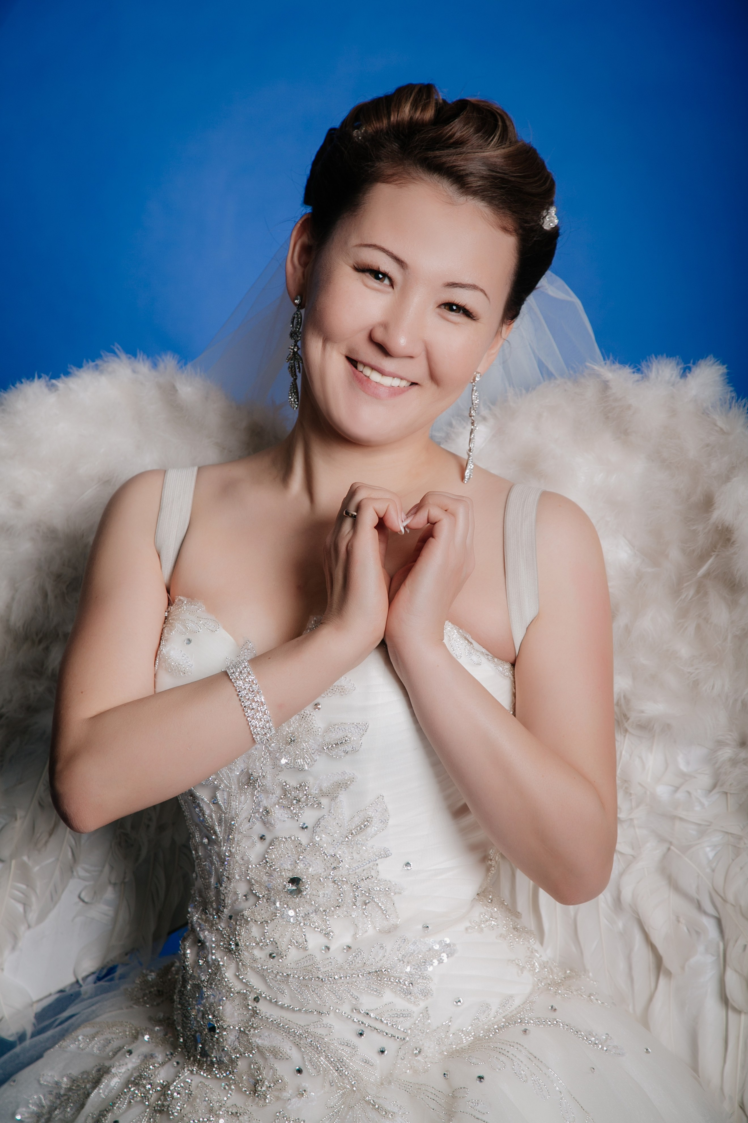 Зимнее свадебное фото. Фотограф Надежда Куин, Якутск