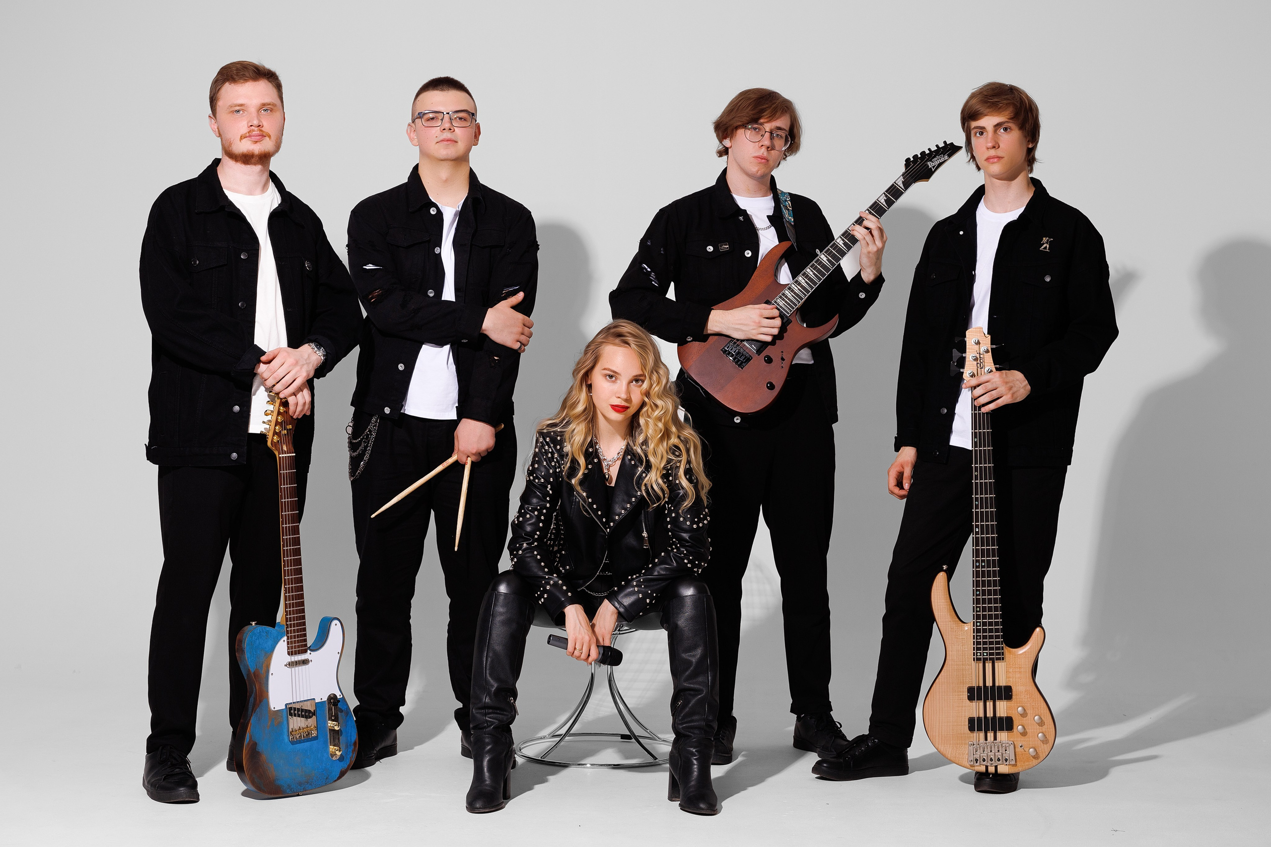 Контент фотосессия кавер-группы BEST SOUND BAND. Анастасия, Фотограф женского портрета и беременности в стиле vogue