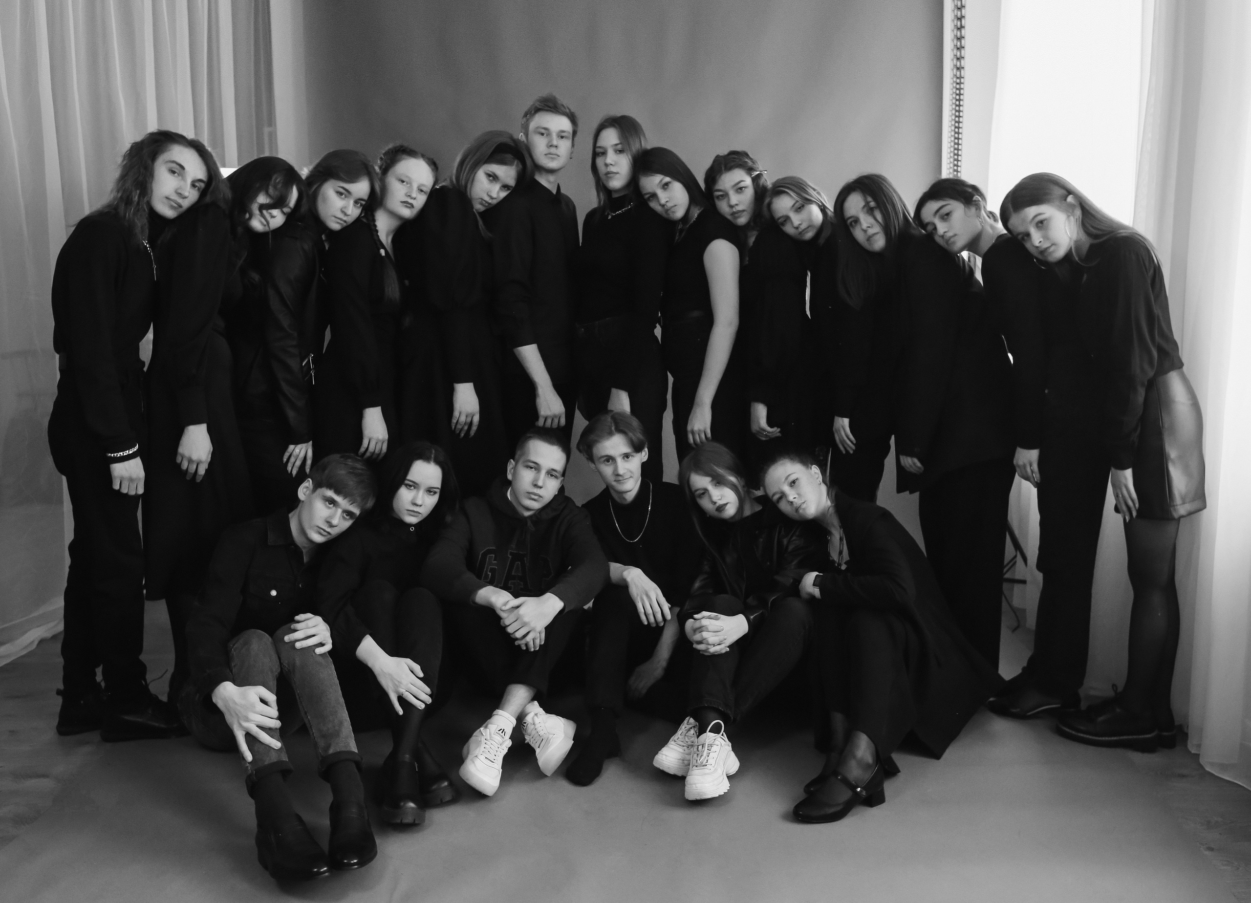 Школьники. Мультифотограф Динара Ахмедзянова