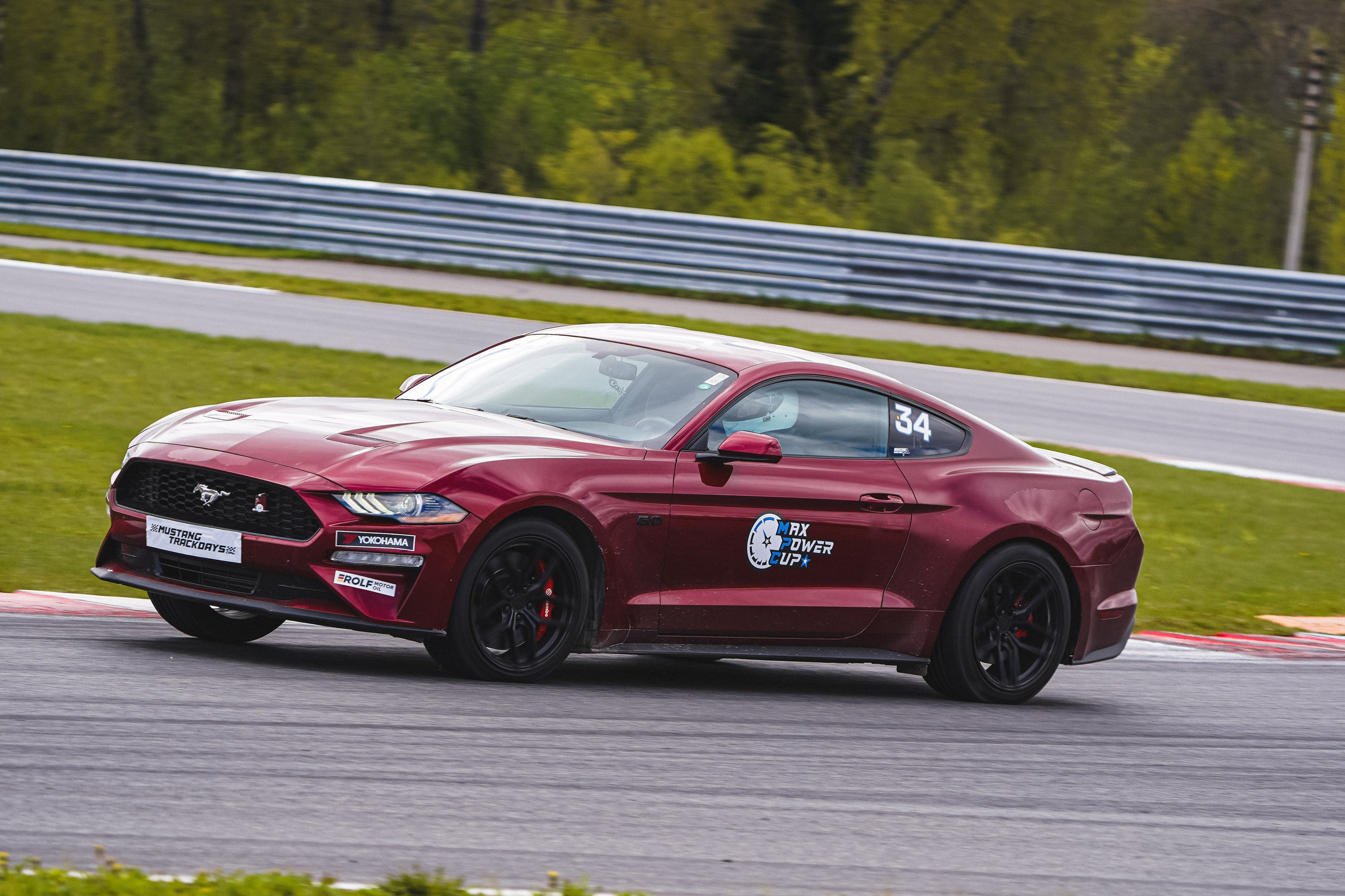 Mustang track days. Автомобильный фотограф Шакая Кирилл