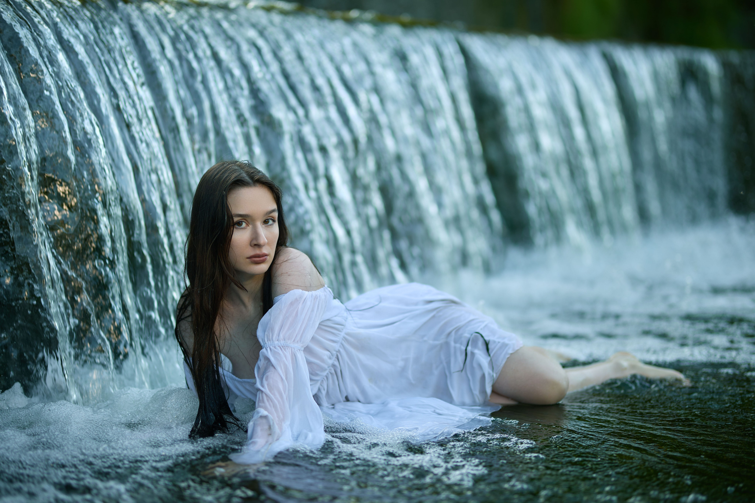 Александра. Водопад Торхлово. Владимир Суздалов (ProMaXe) — Портретный фотограф, тематические фотосессии в Чебоксарах