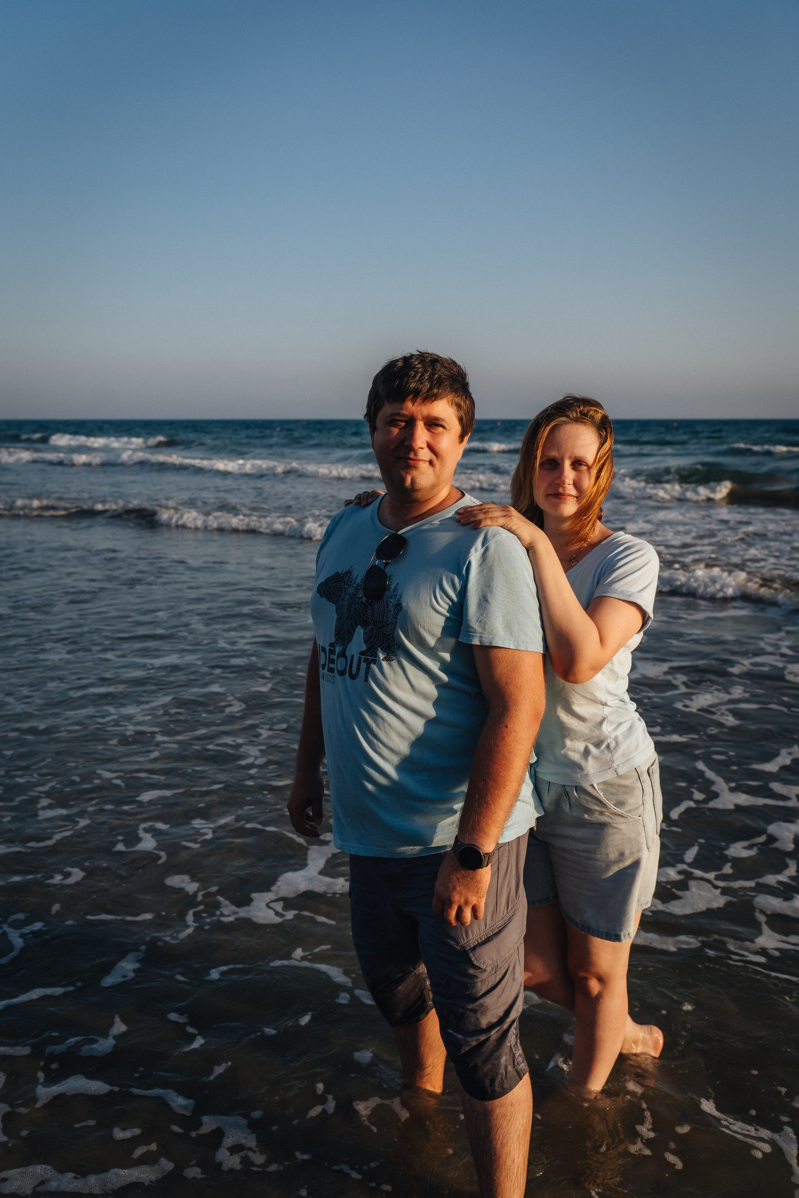 Владимир и Екатерина. Закат на пляже. Свадебный и семейный фотограф Ирина Чернова