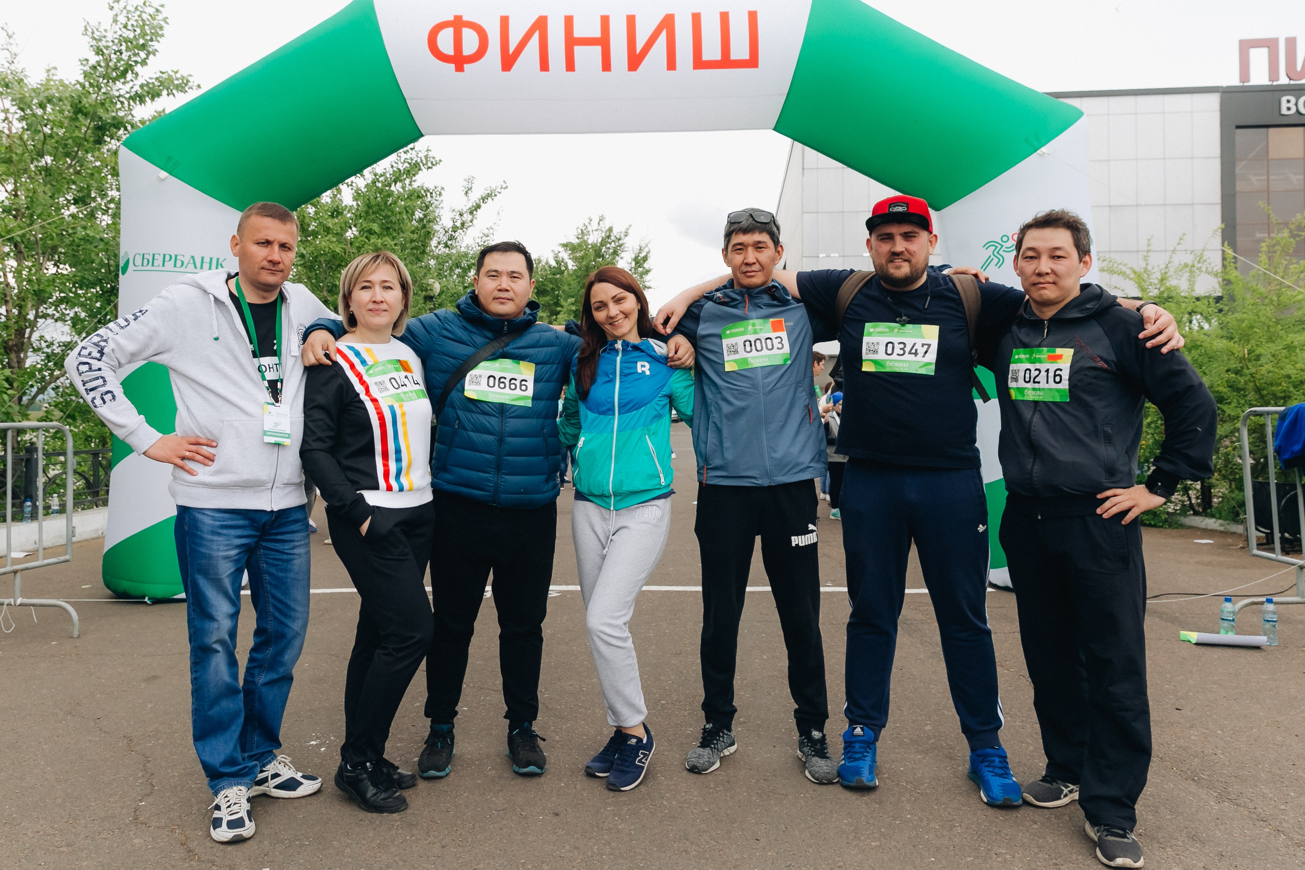 Зеленый марафон Сбербанка. Свадебный и семейный фотограф в Улан-Удэ