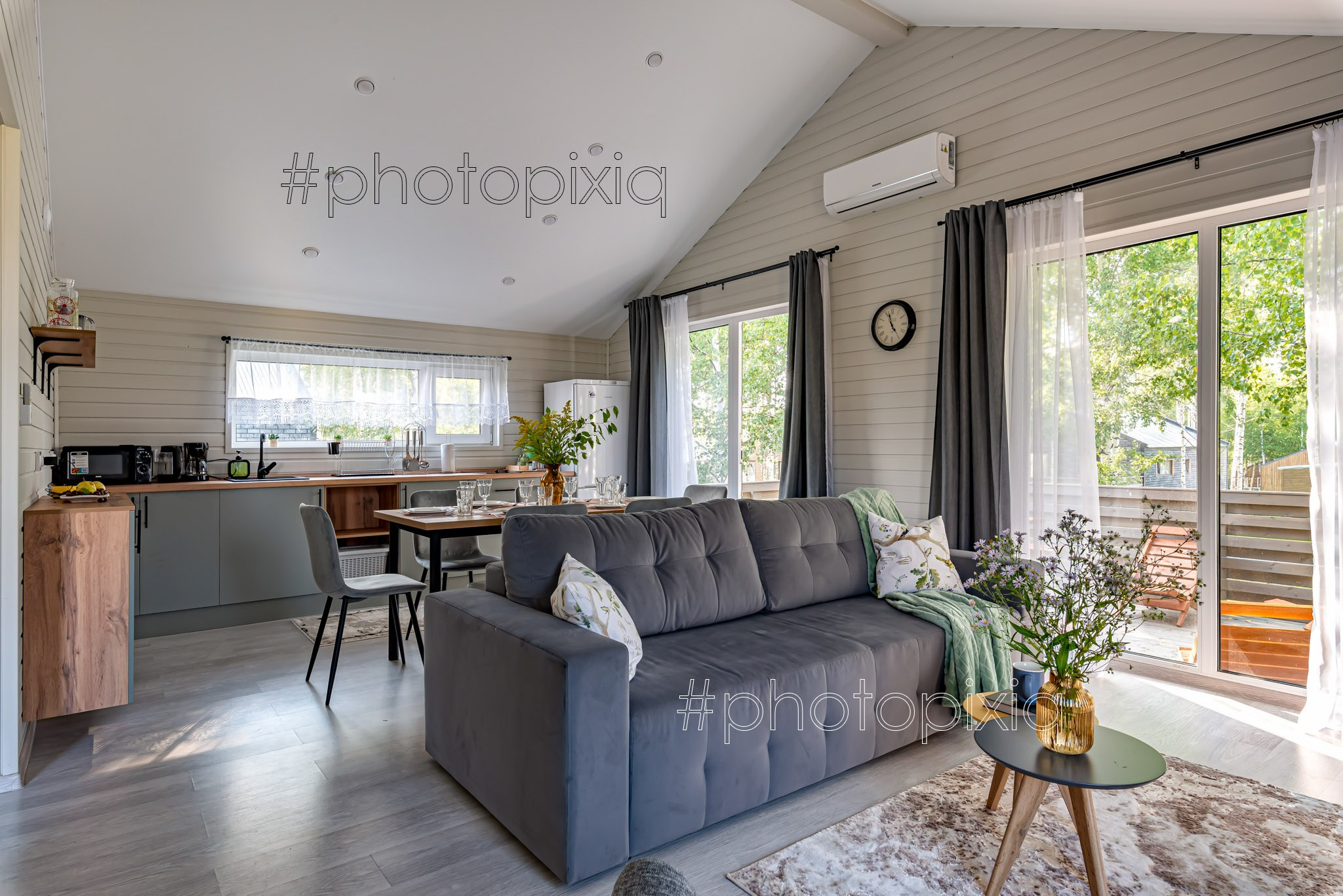 Съёмка загородного дома в КП Грин Лаундж для аренды. Интерьерная съёмка и виртуальные туры — Интерьерный фотограф Кузнецов Сергей (photopixiq)