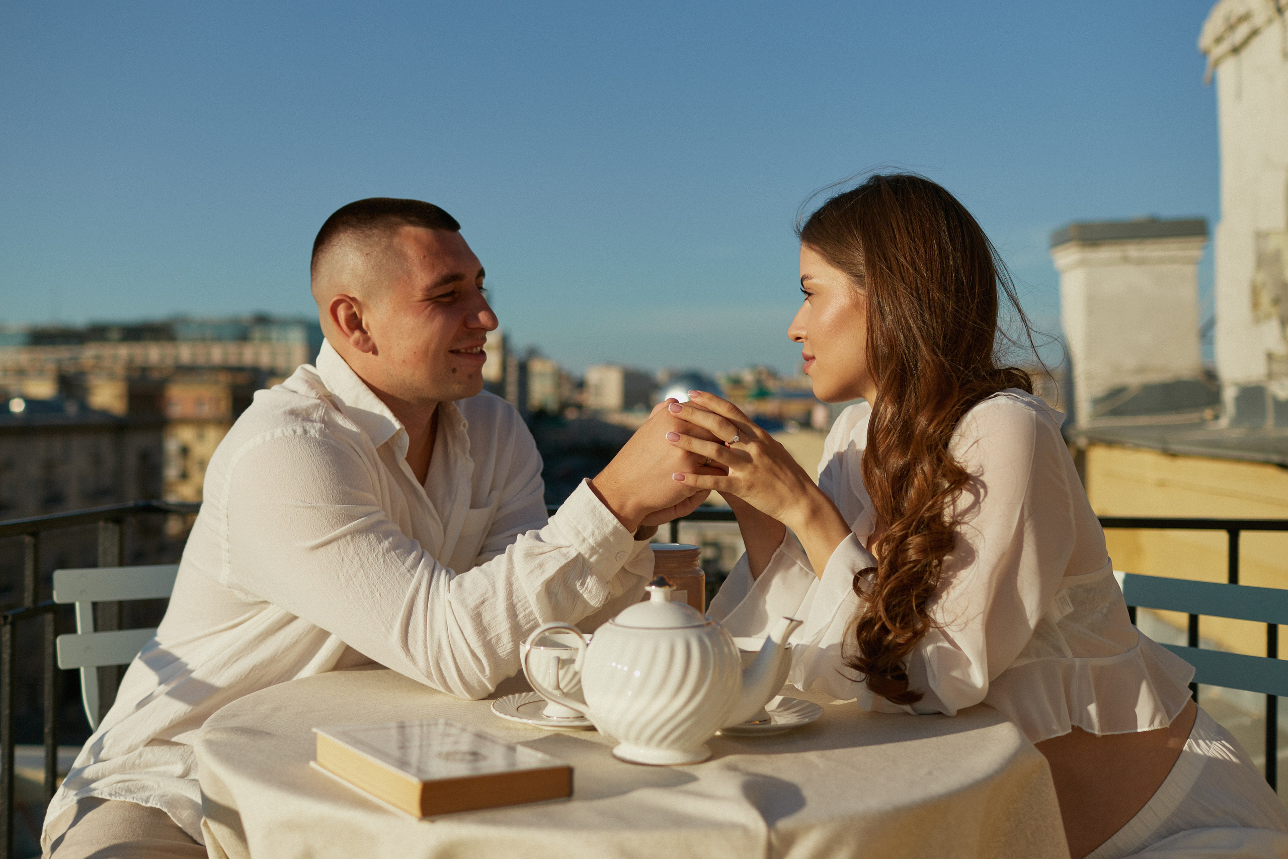 Любовь на крыше. Свадебный фотограф Москва Татьяна Кундельчук