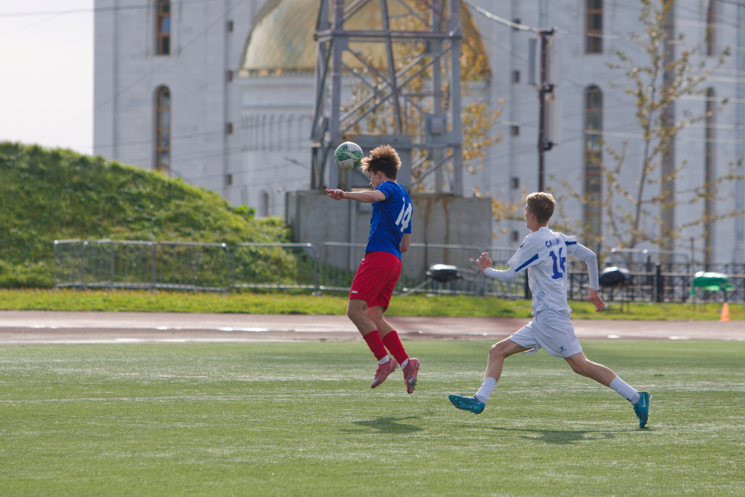 Матч ЮФЛ Сахалин-Хабаровск (U-18). Кутузов Евгений Фотограф в Южно-Сахалинске